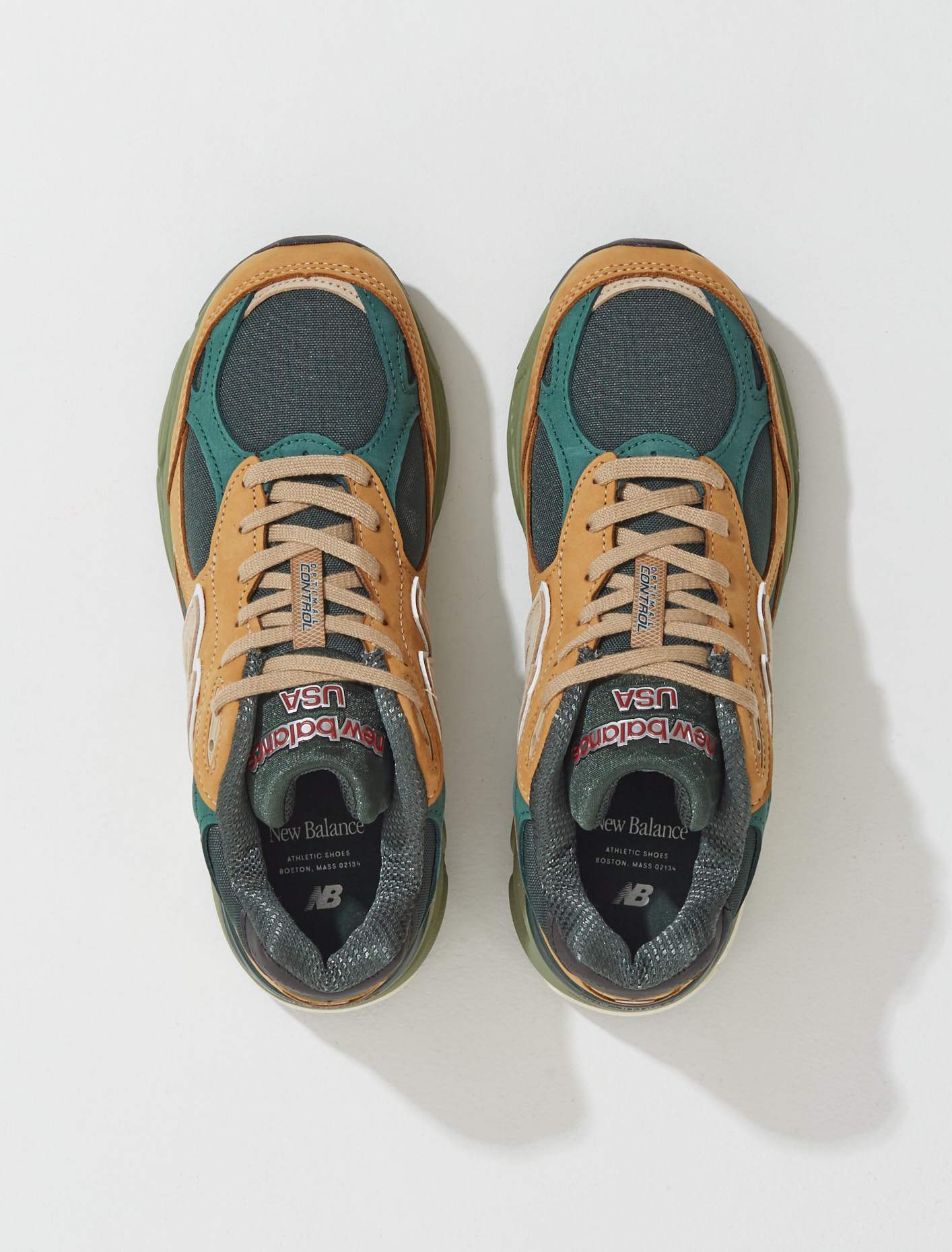 M990 v3 'Made in USA' Sneaker in Tan Green