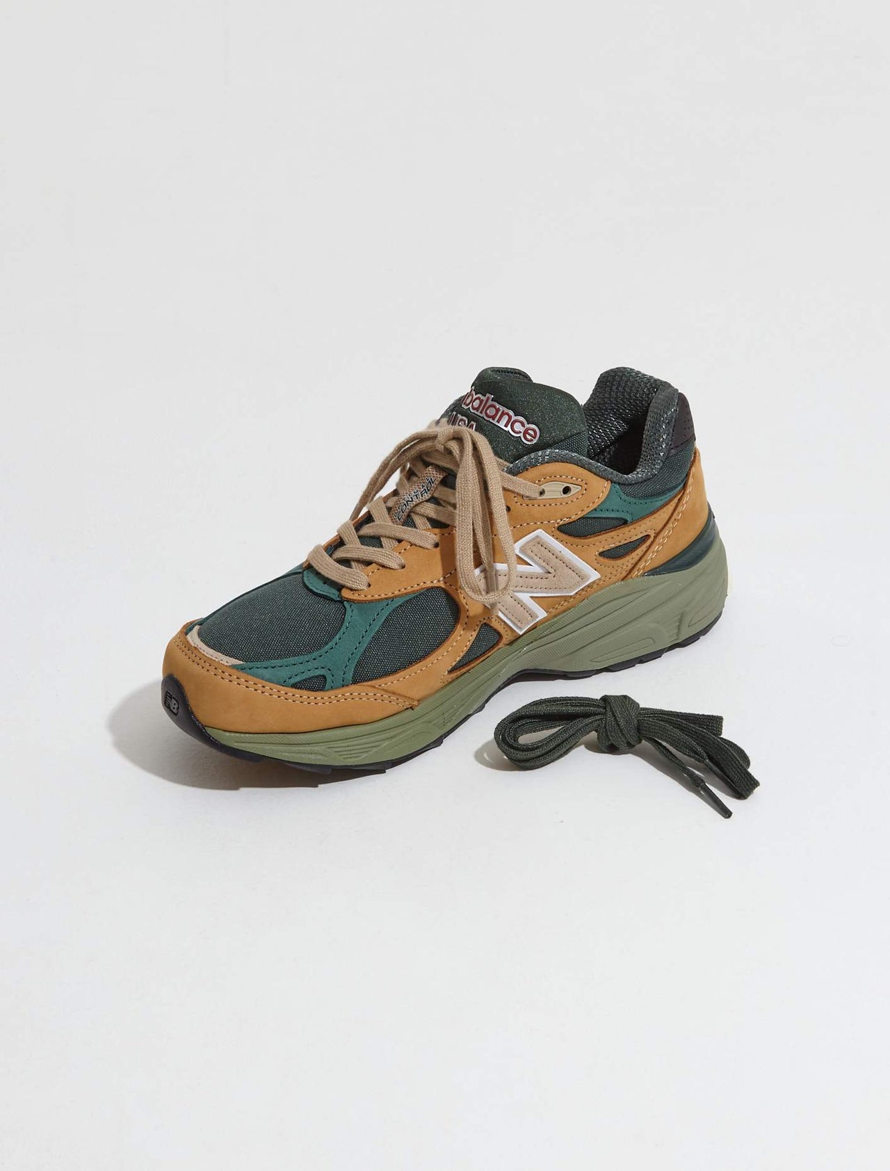 M990 v3 'Made in USA' Sneaker in Tan Green