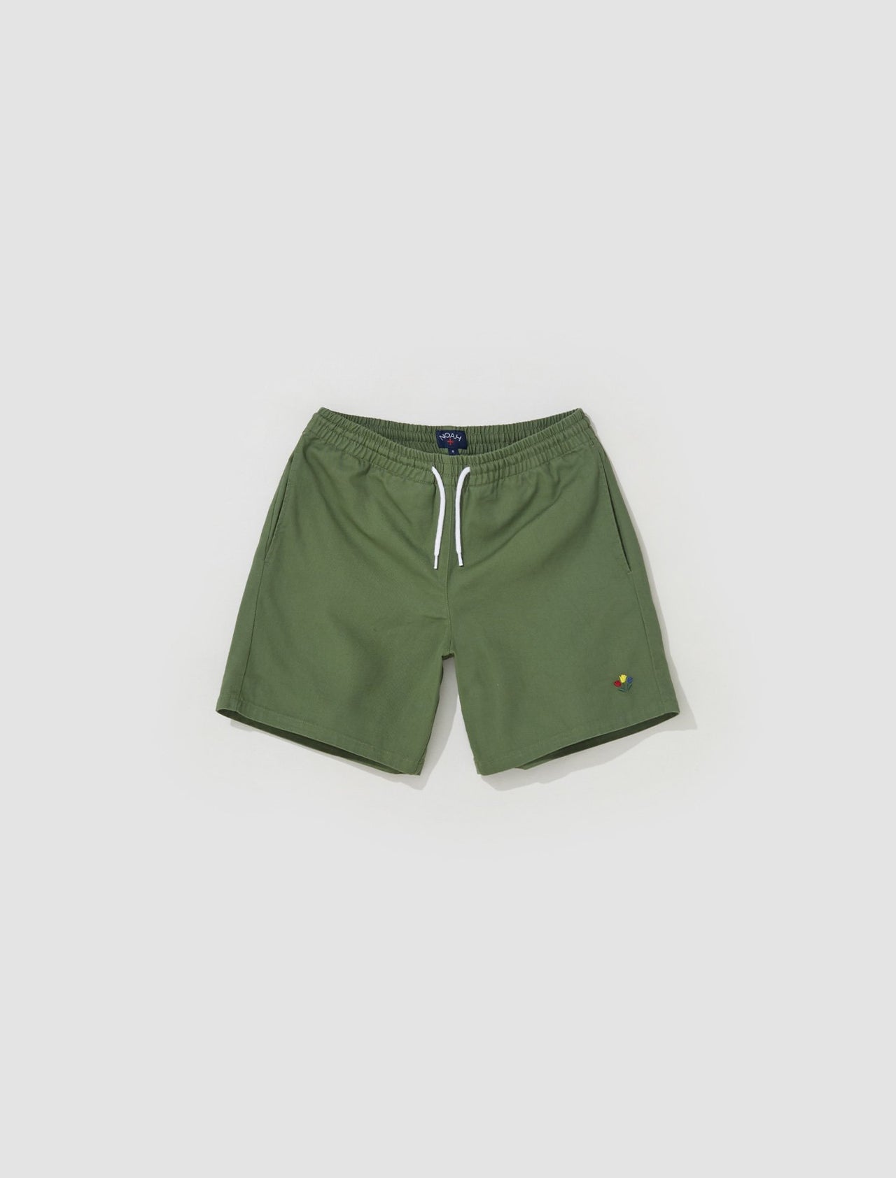 Twill Shorts in Sage Green