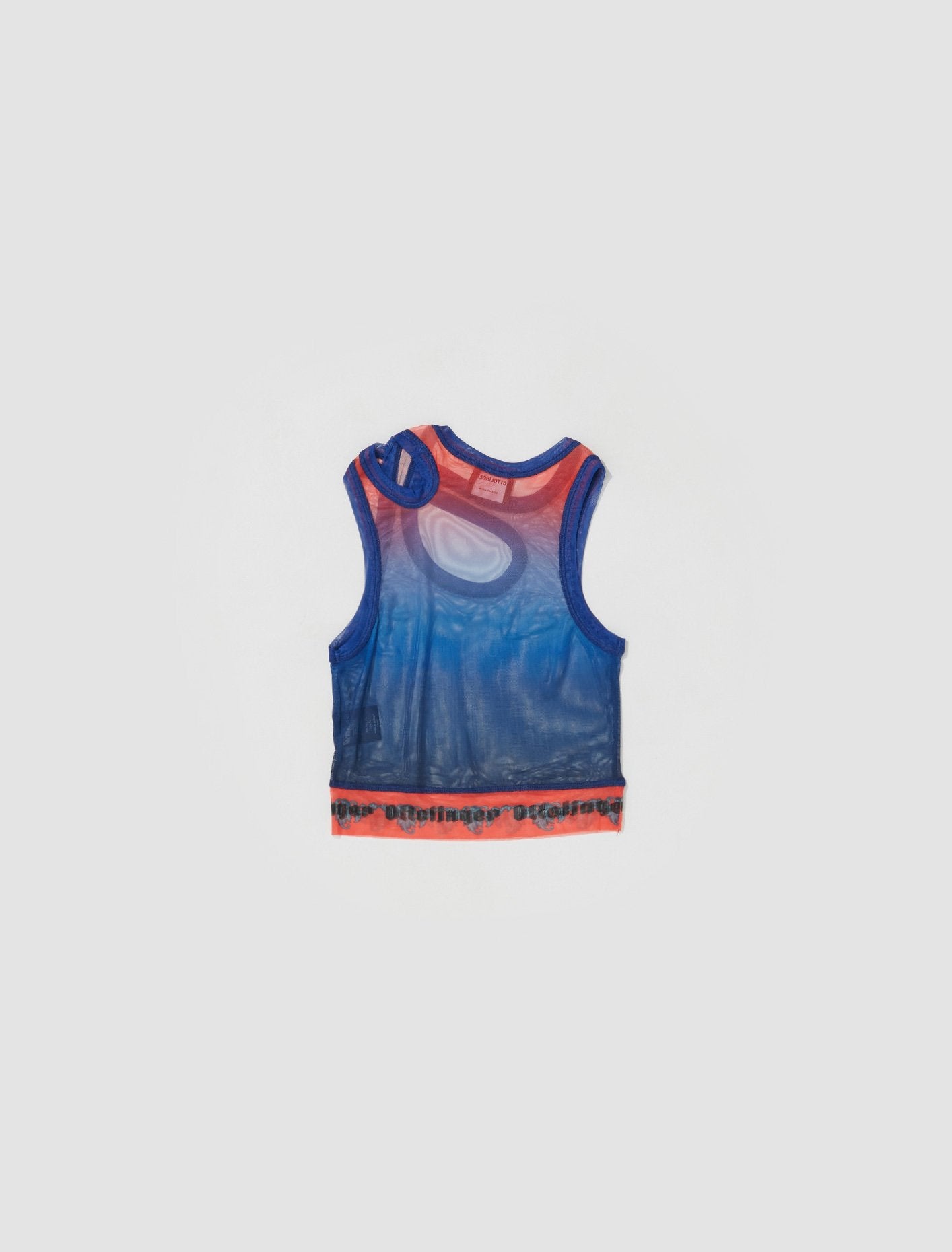 Mesh Tank Top in Blueberry Fade