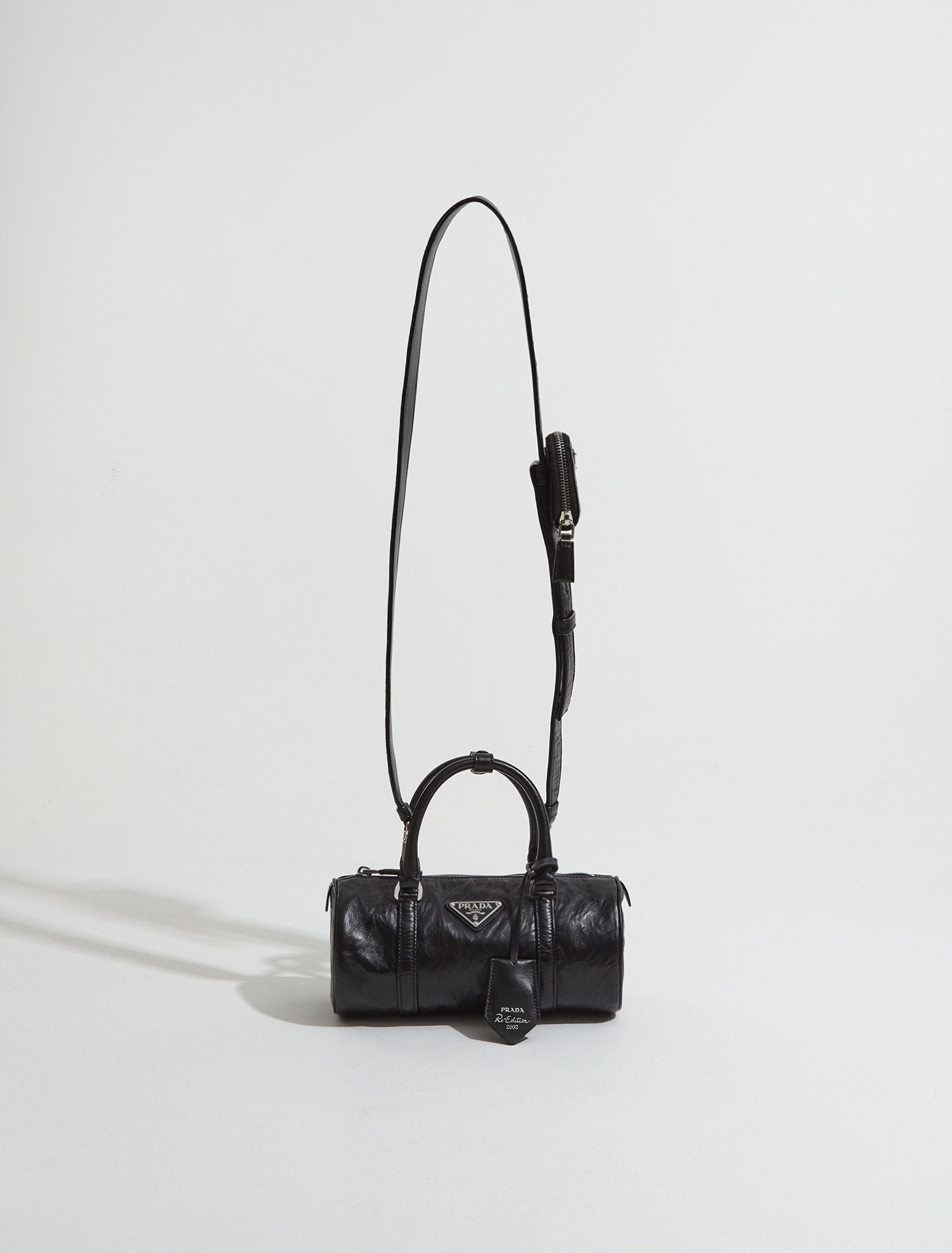 Antique Nappa Handbag in Black