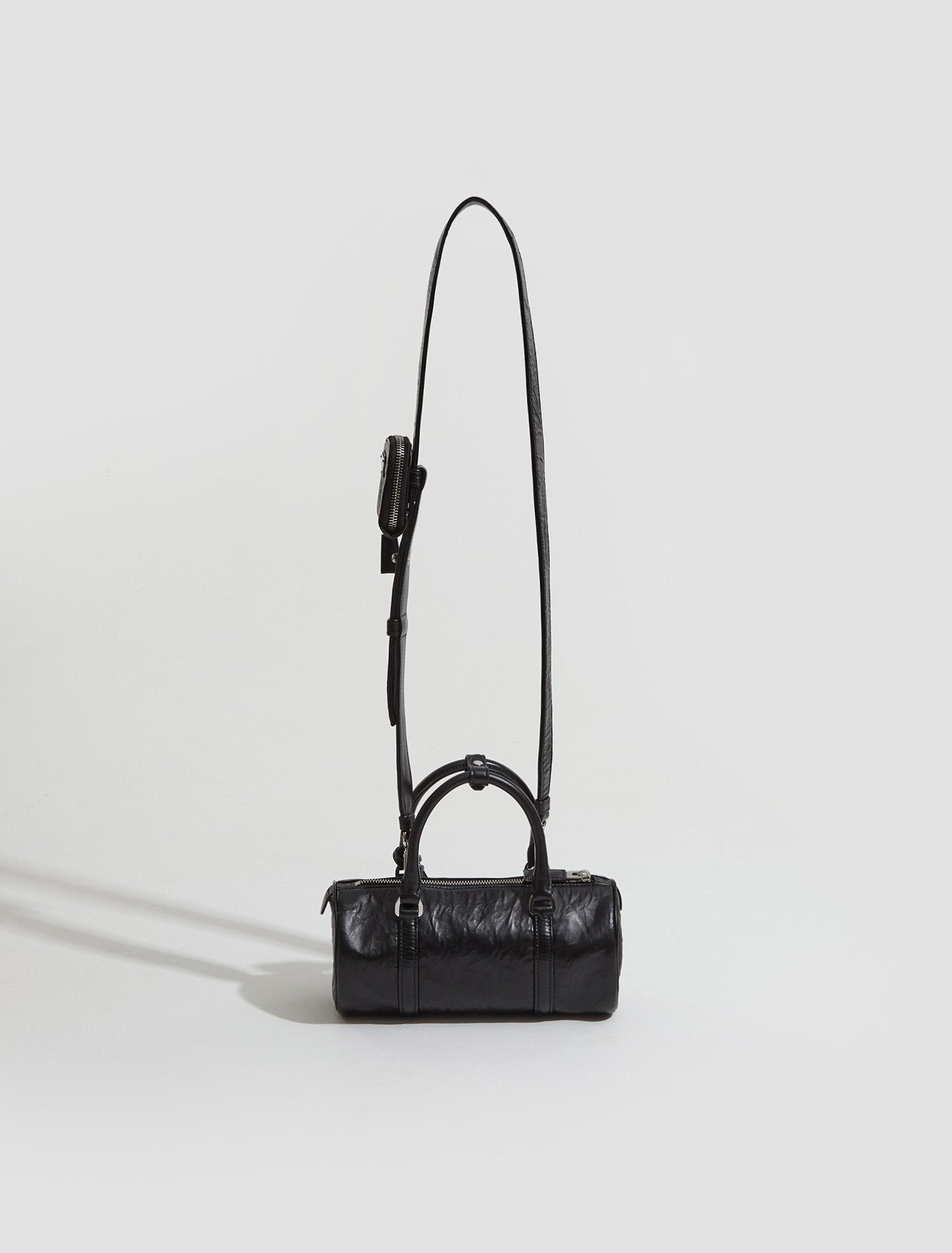 Antique Nappa Handbag in Black