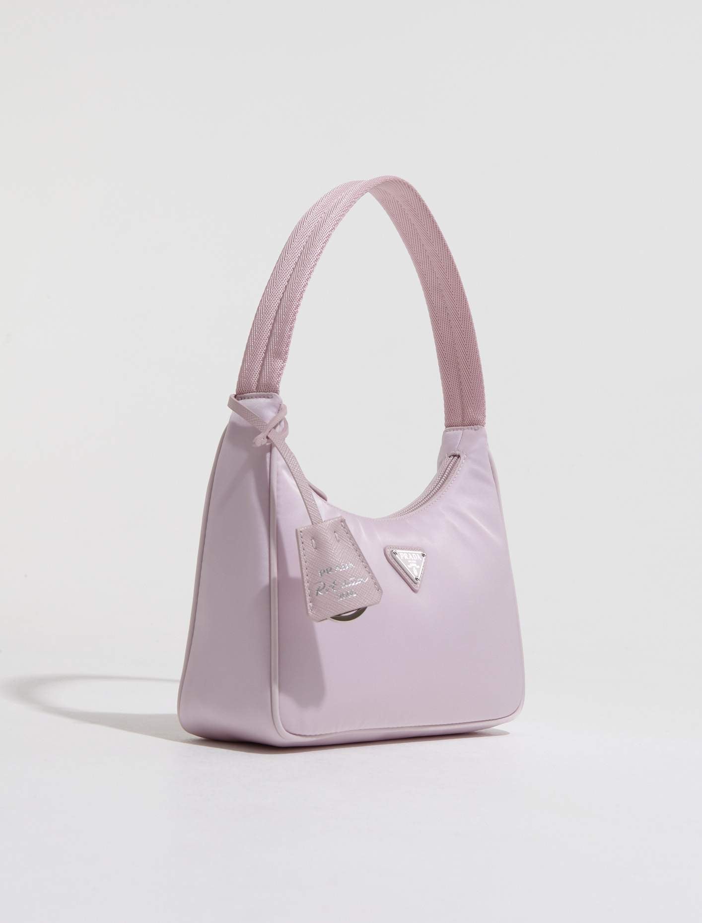 Re-Nylon Re-Edition 2000 Mini Bag in Alabaster Pink