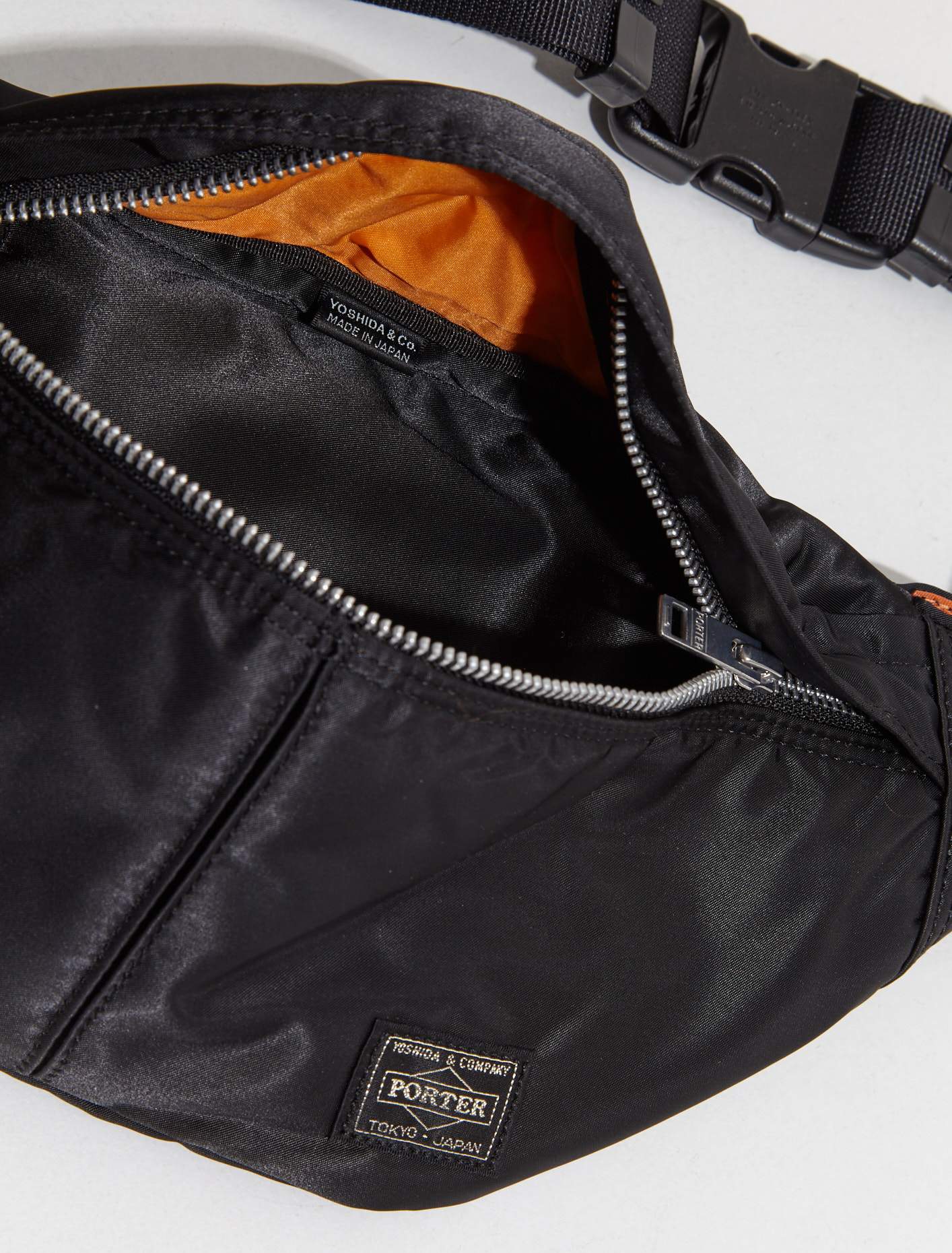 Small Tanker Waist Bag in Black