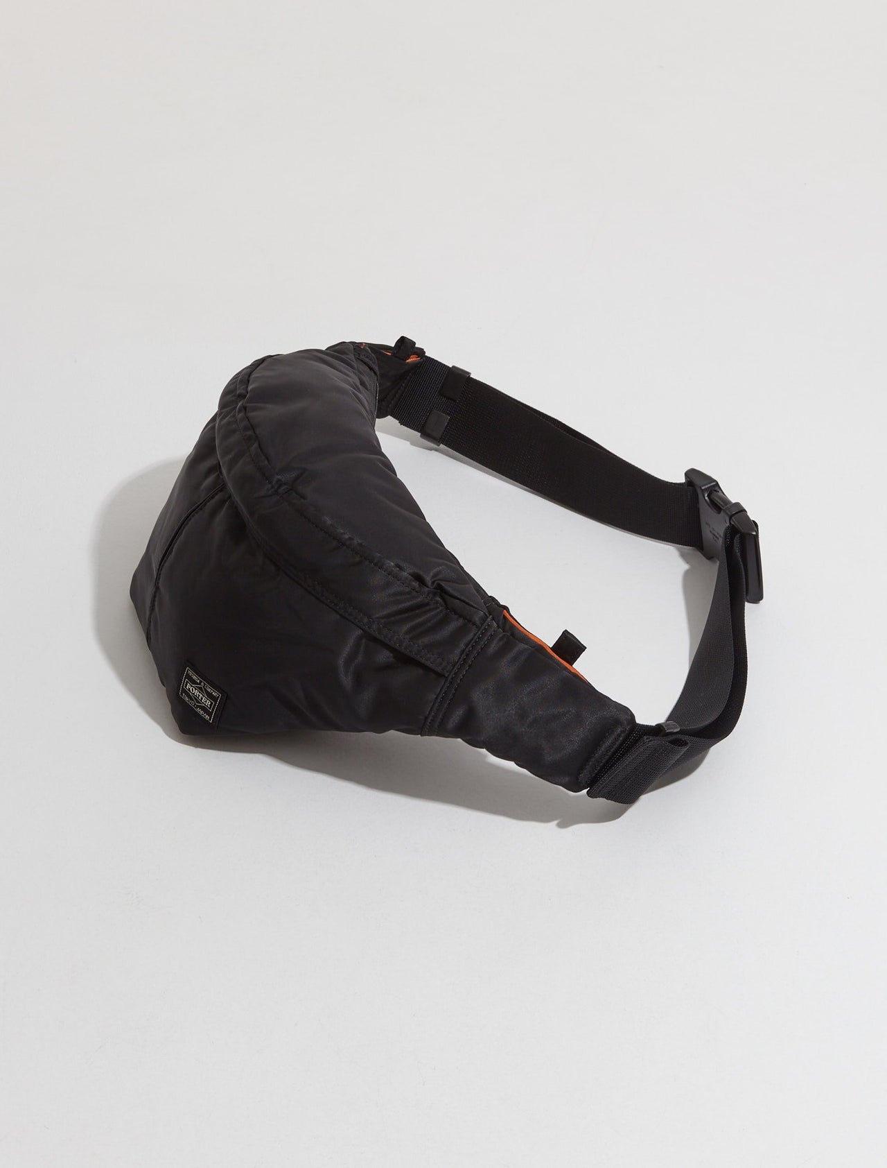 Large Tanker Waist Bag in Black