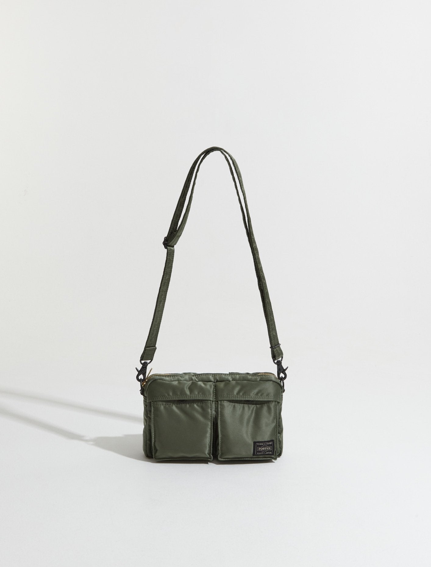 Tanker Shoulder Bag in Sage Green