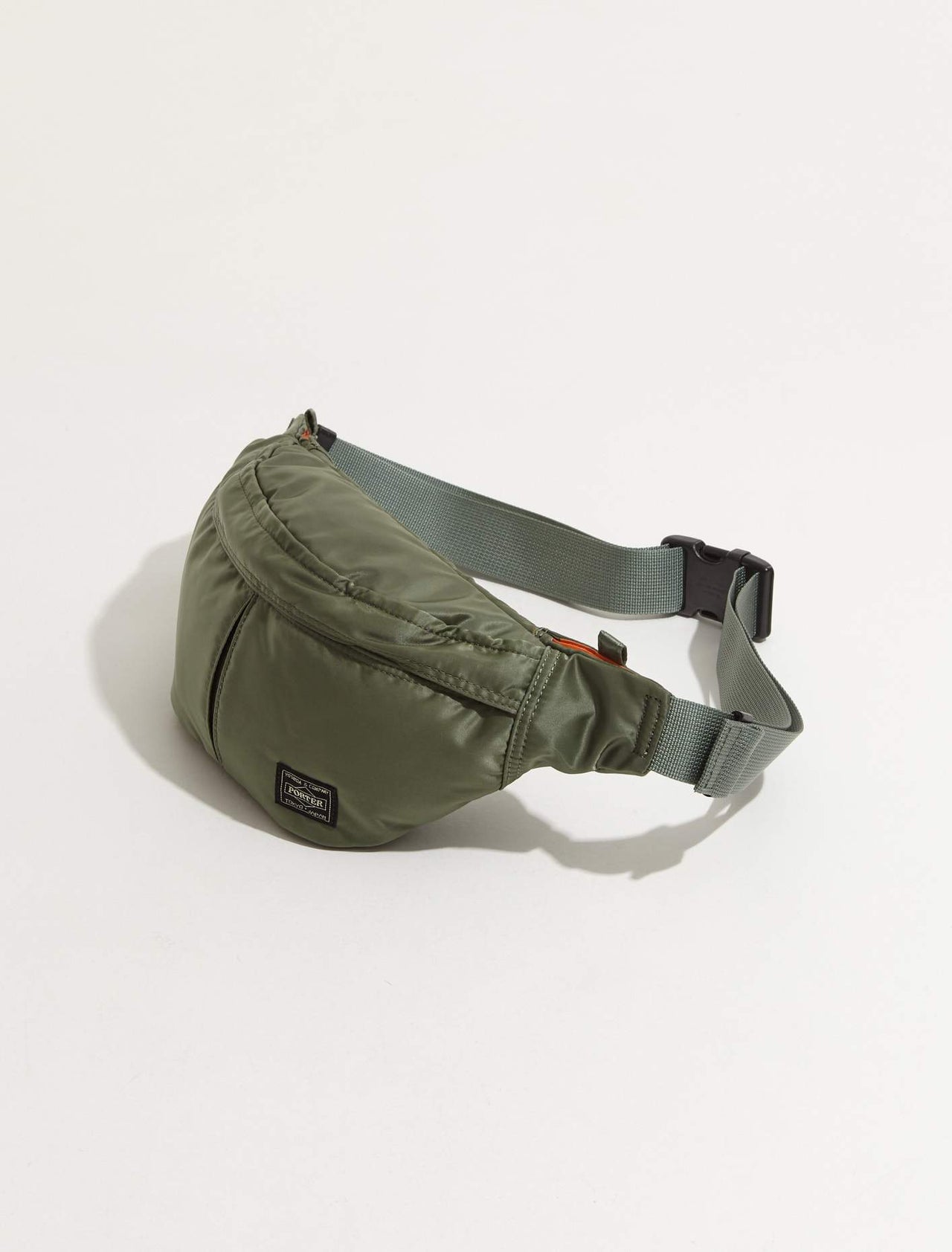 Small Tanker Waist Bag in Sage Green