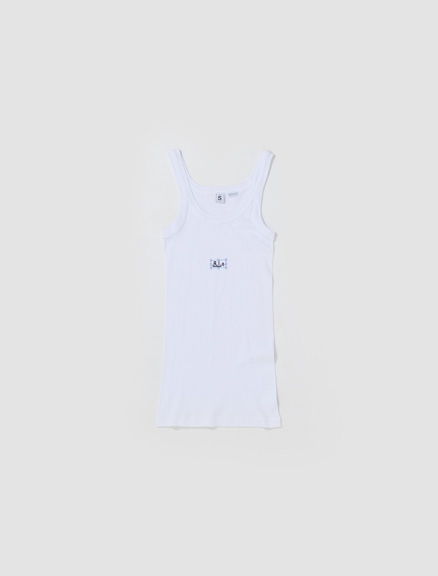 Random Identities - Logo Rib Tanktop in White - JS-85-22 FBJC004 – Voo ...