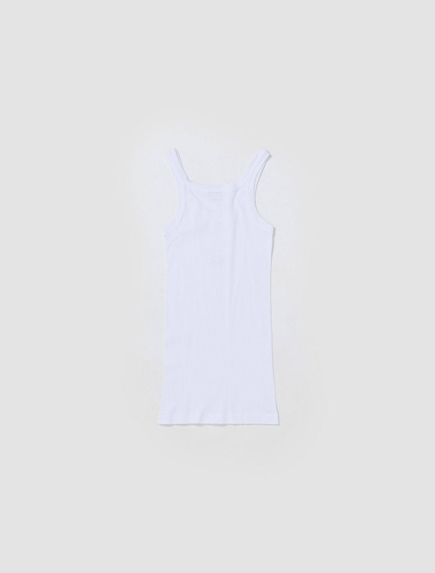 Random Identities - Logo Rib Tanktop in White - JS-85-22 FBJC004 – Voo ...