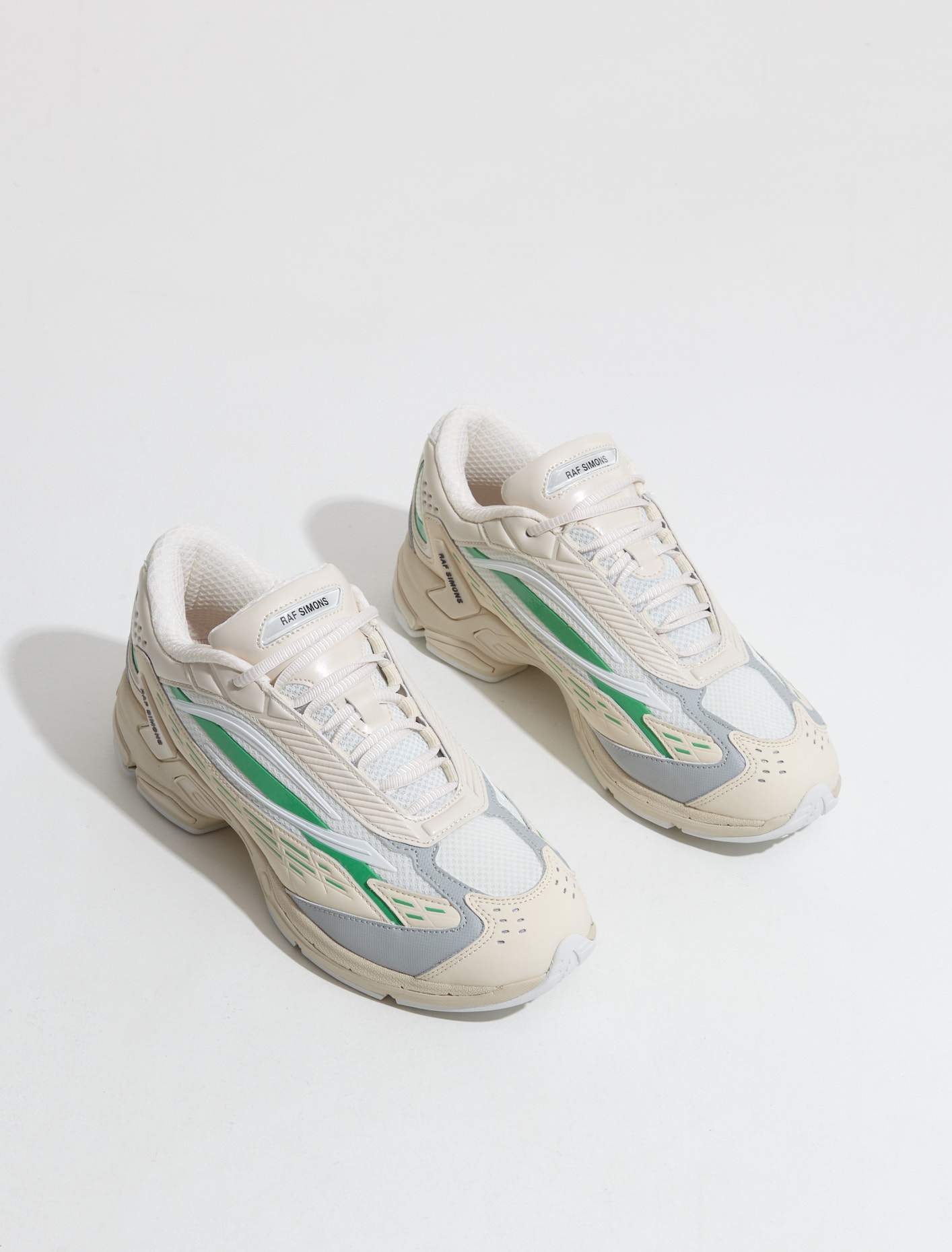 Ultrasceptre Sneaker in Cream & Green