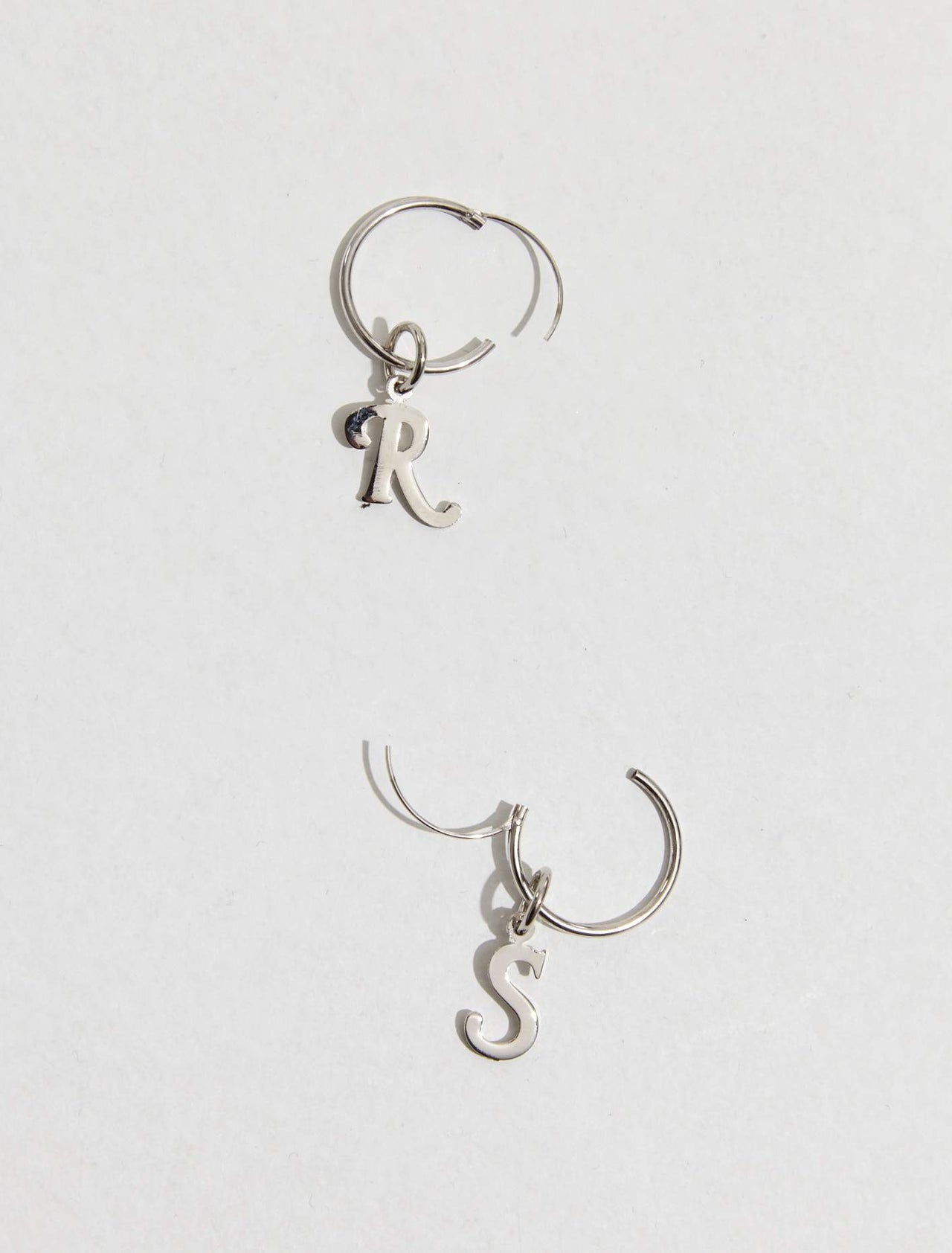 R+S Earrings in Silver