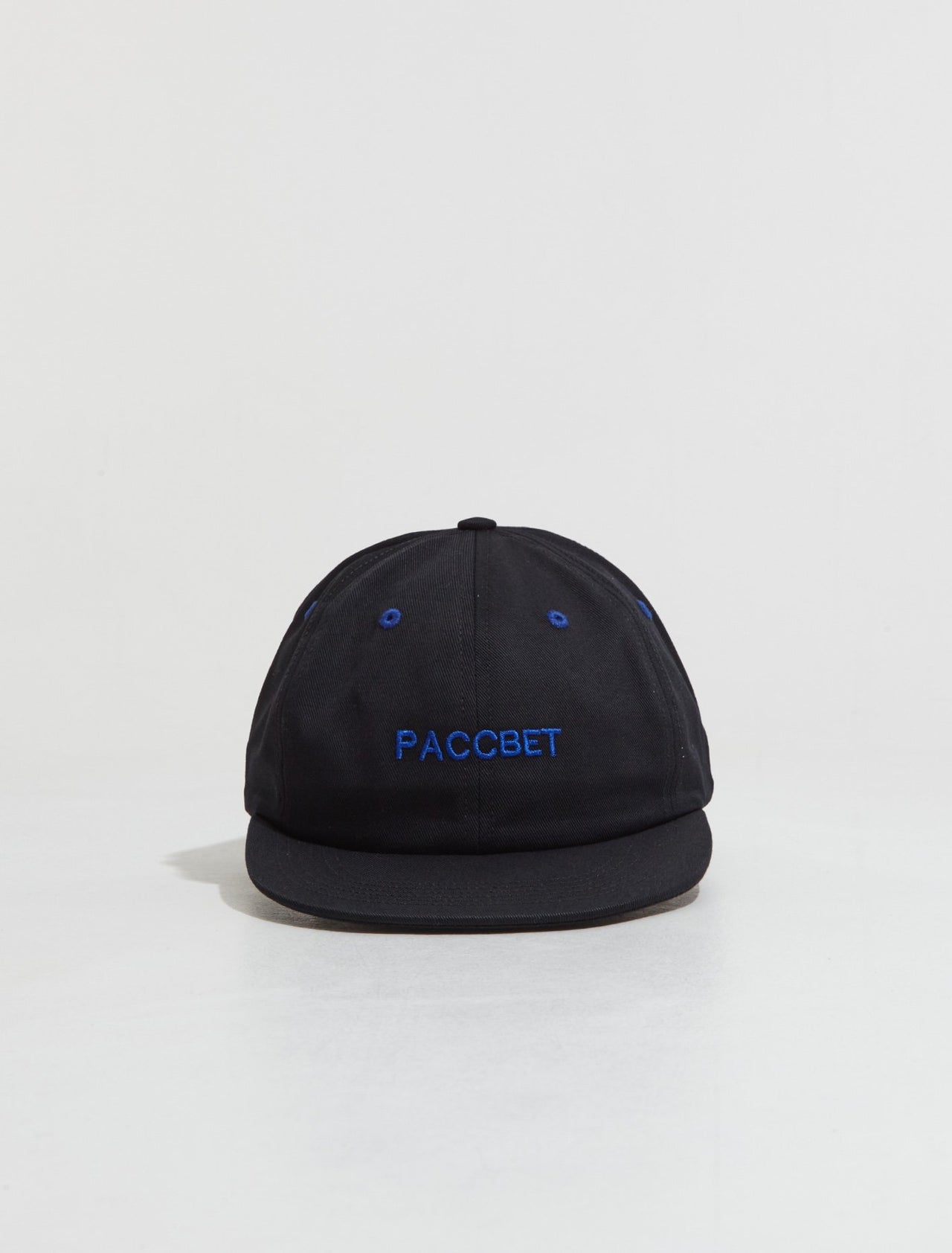 6-Panel PACCBET Cap in Black