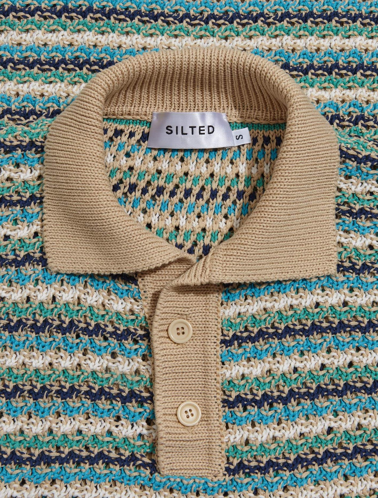 Tulum Polo Knit in Multicolor