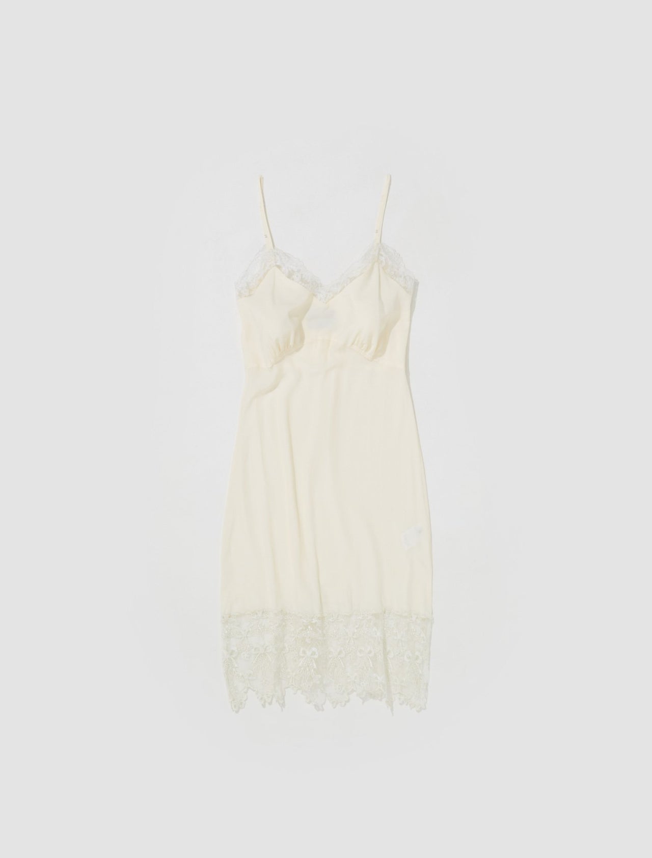 Mini Slip Dress in Cream