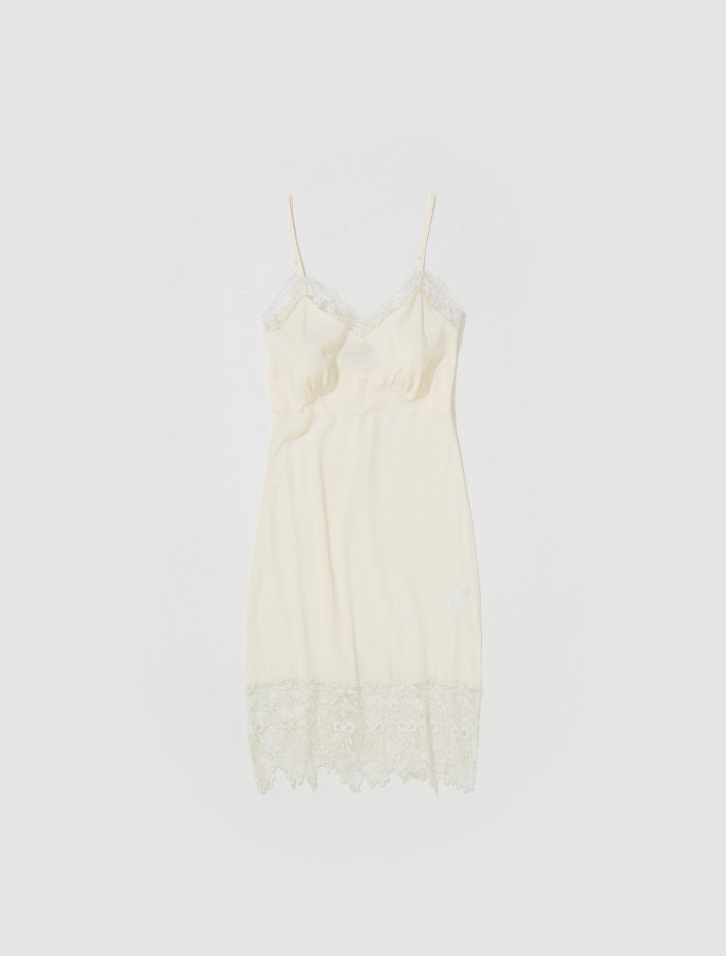 Mini Slip Dress in Cream