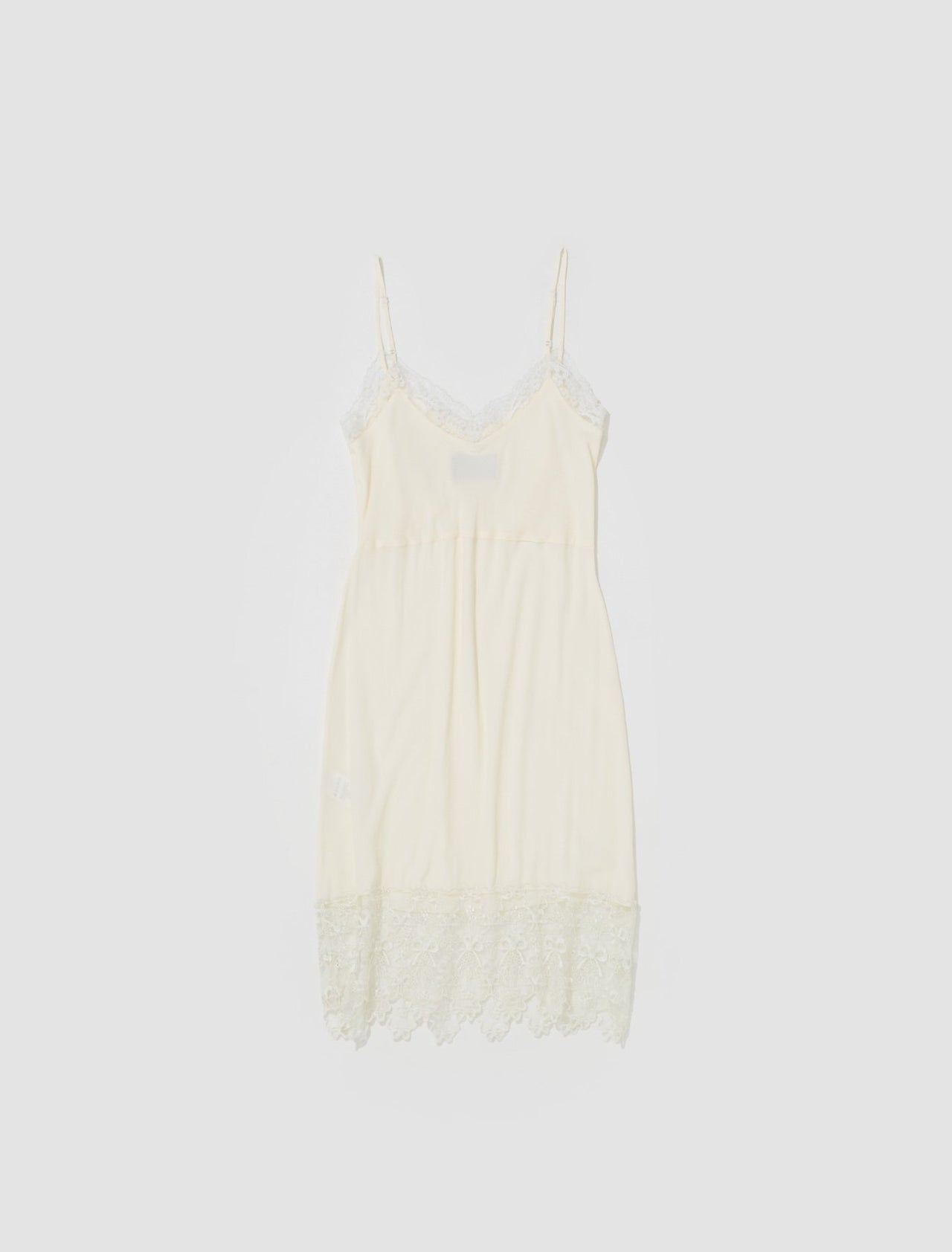 Mini Slip Dress in Cream