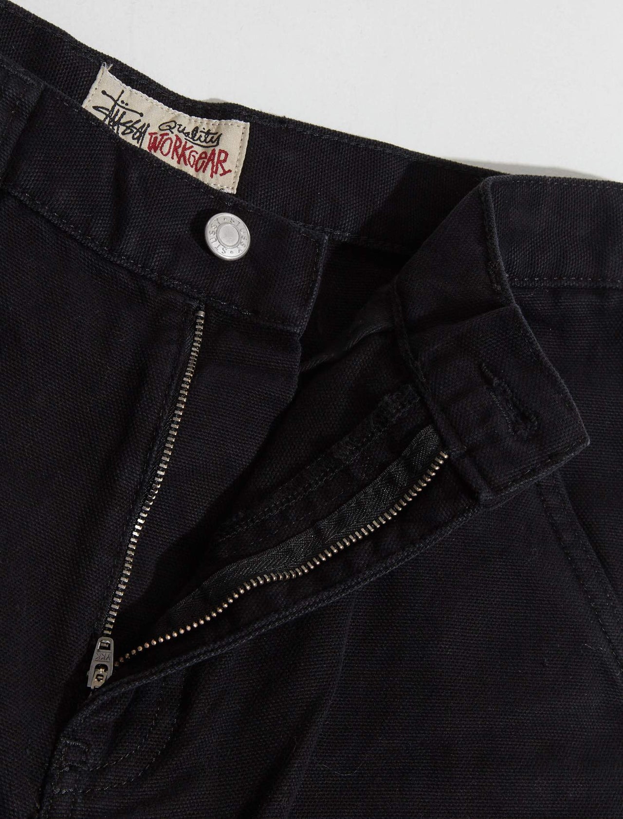 Canvas Work Pants in Black