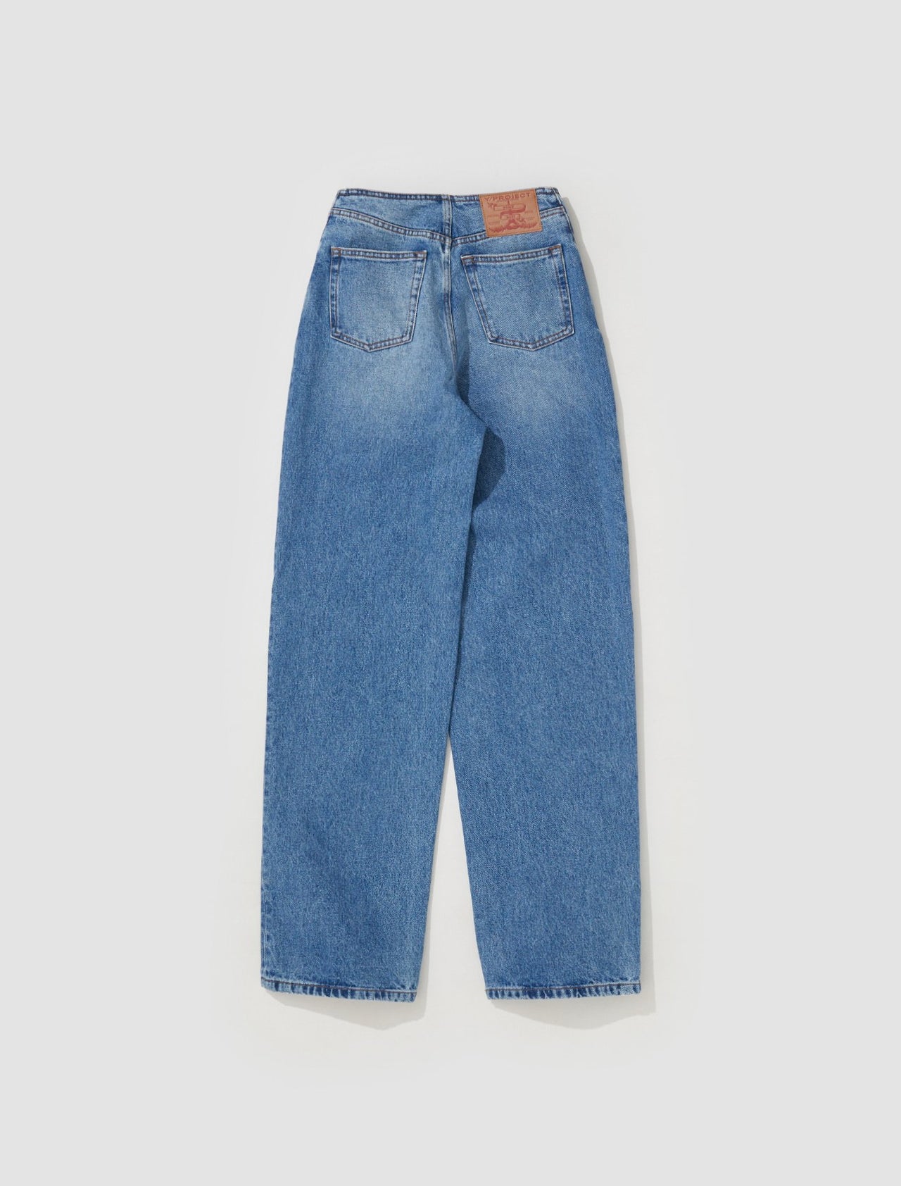 Y Belt Arc Jeans in Faded Blue