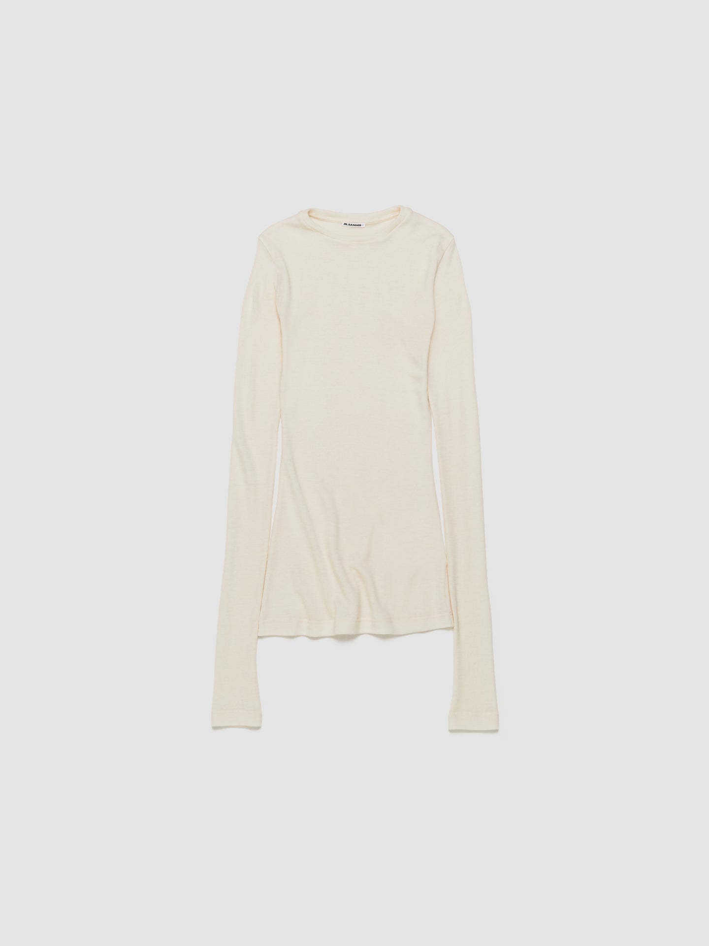 Double Layer Longsleeve Top in Bone