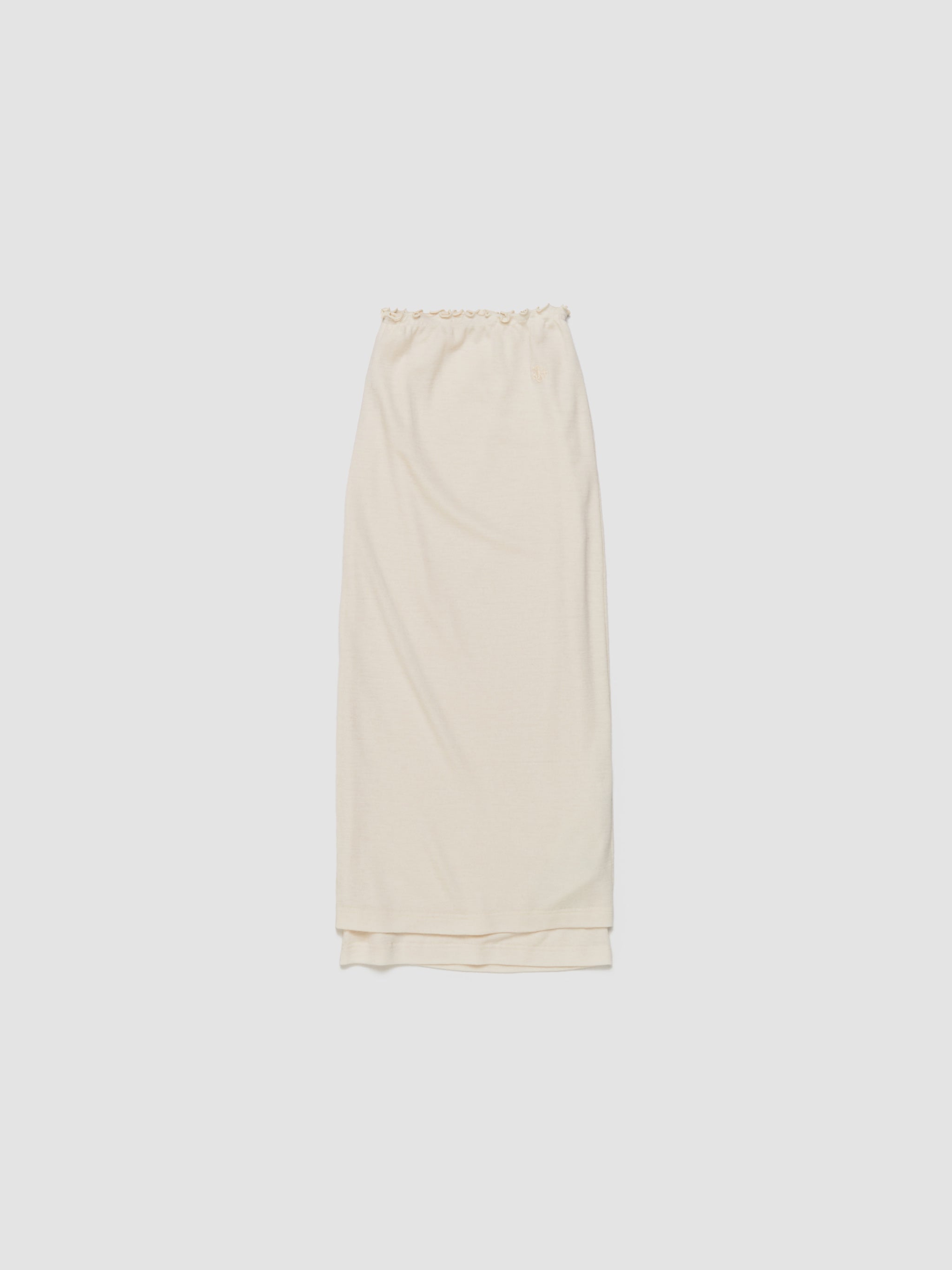 Double Layered Skirt in Bone