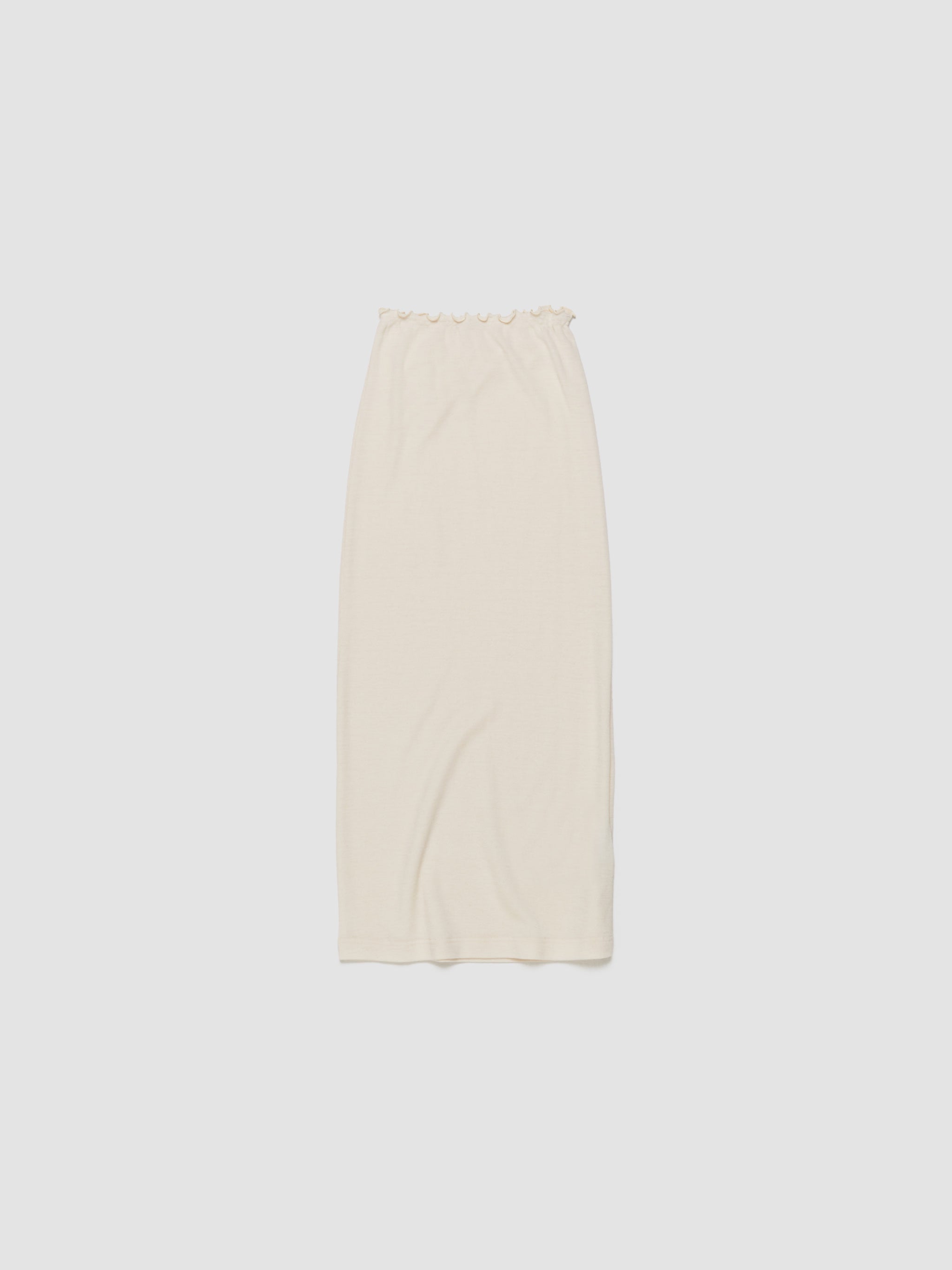 Double Layered Skirt in Bone