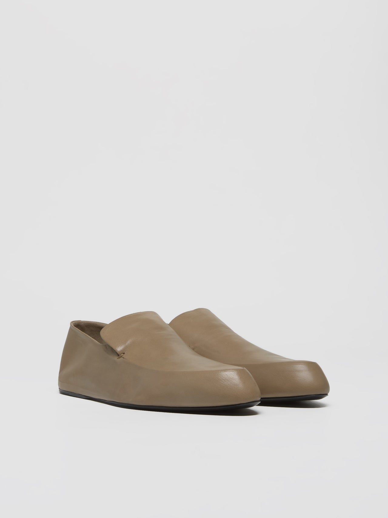 Loafers in Dark Sand