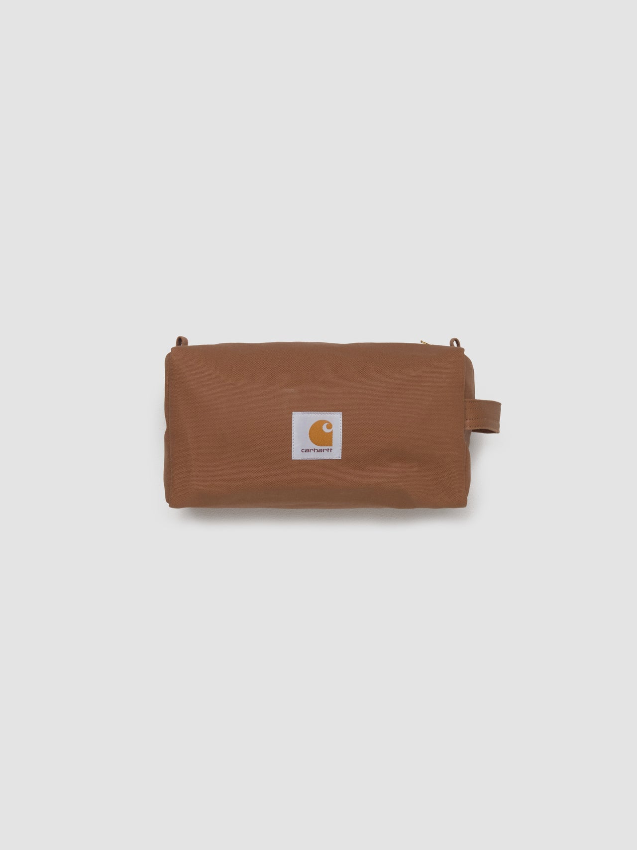 Canvas Washbag in Hamilton Brown