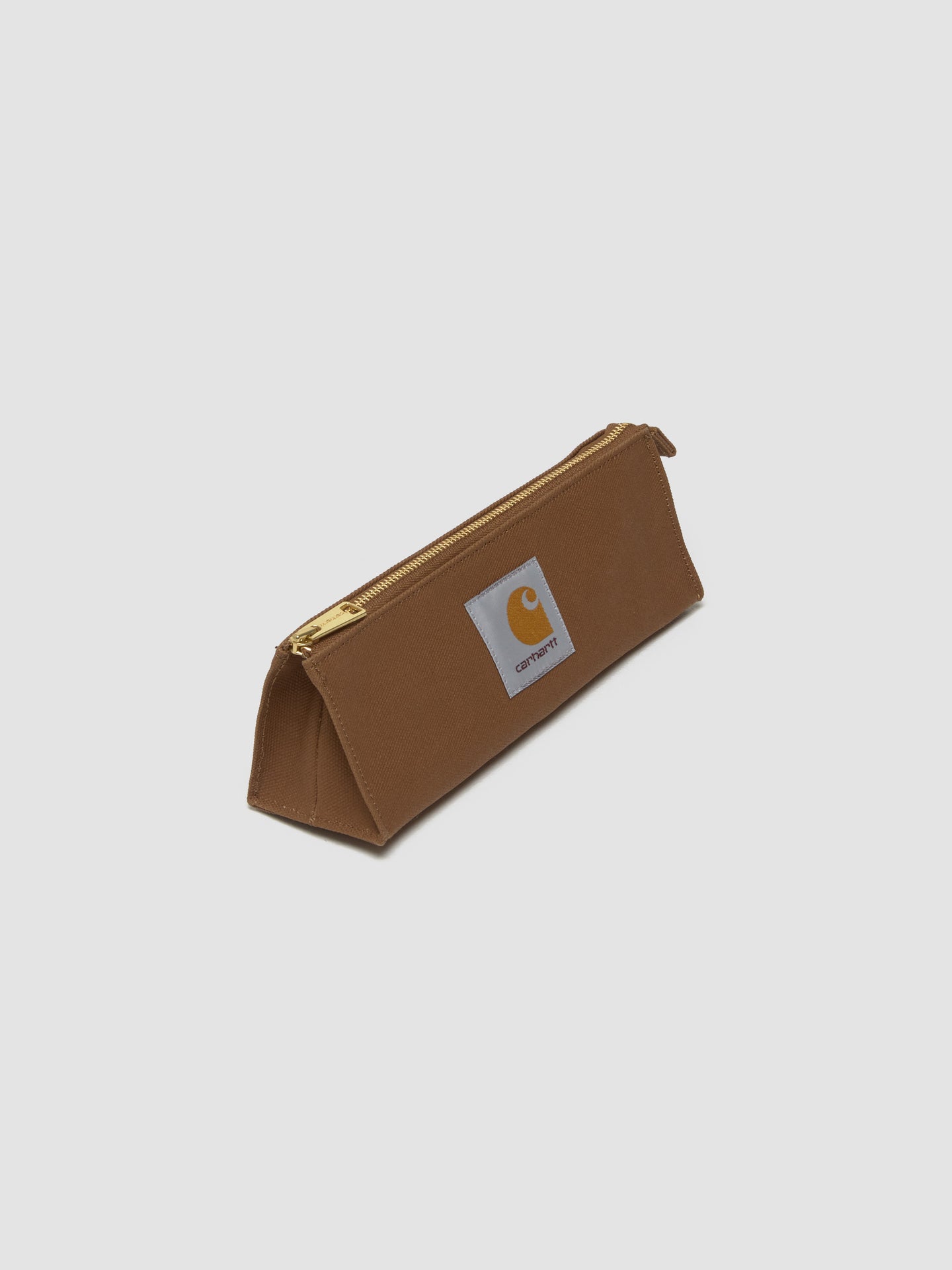 Canvas Pencil Case in Hamilton Brown