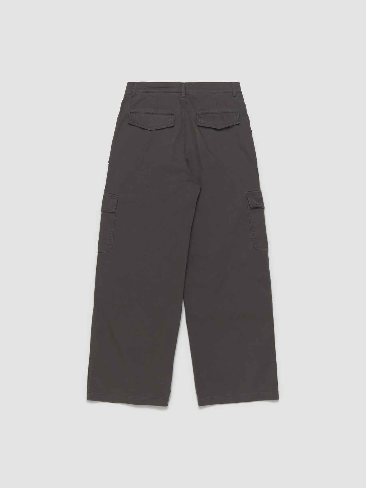 Twill Trousers in Khaki Green