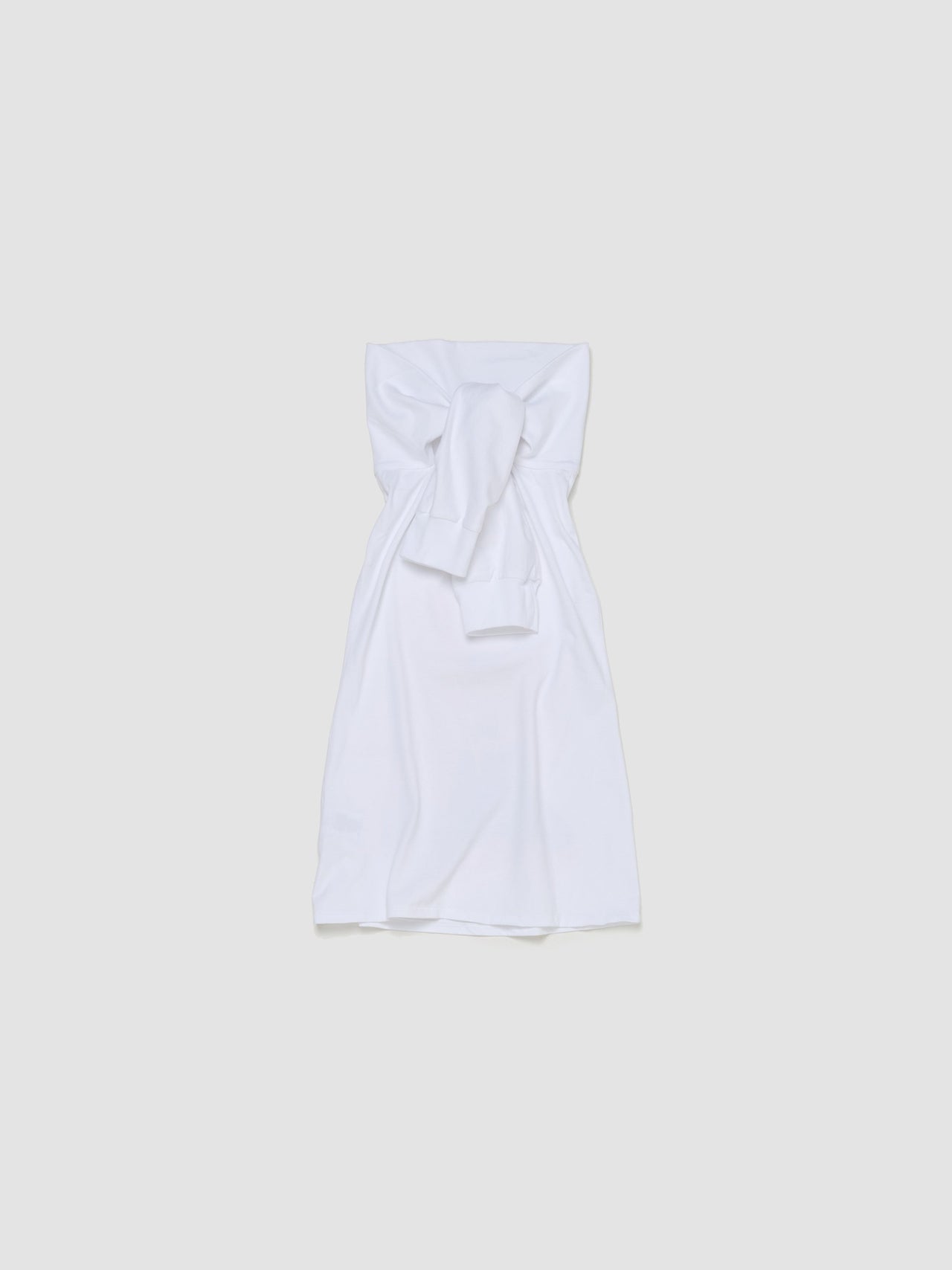 Allina T-Shirt Dress in White