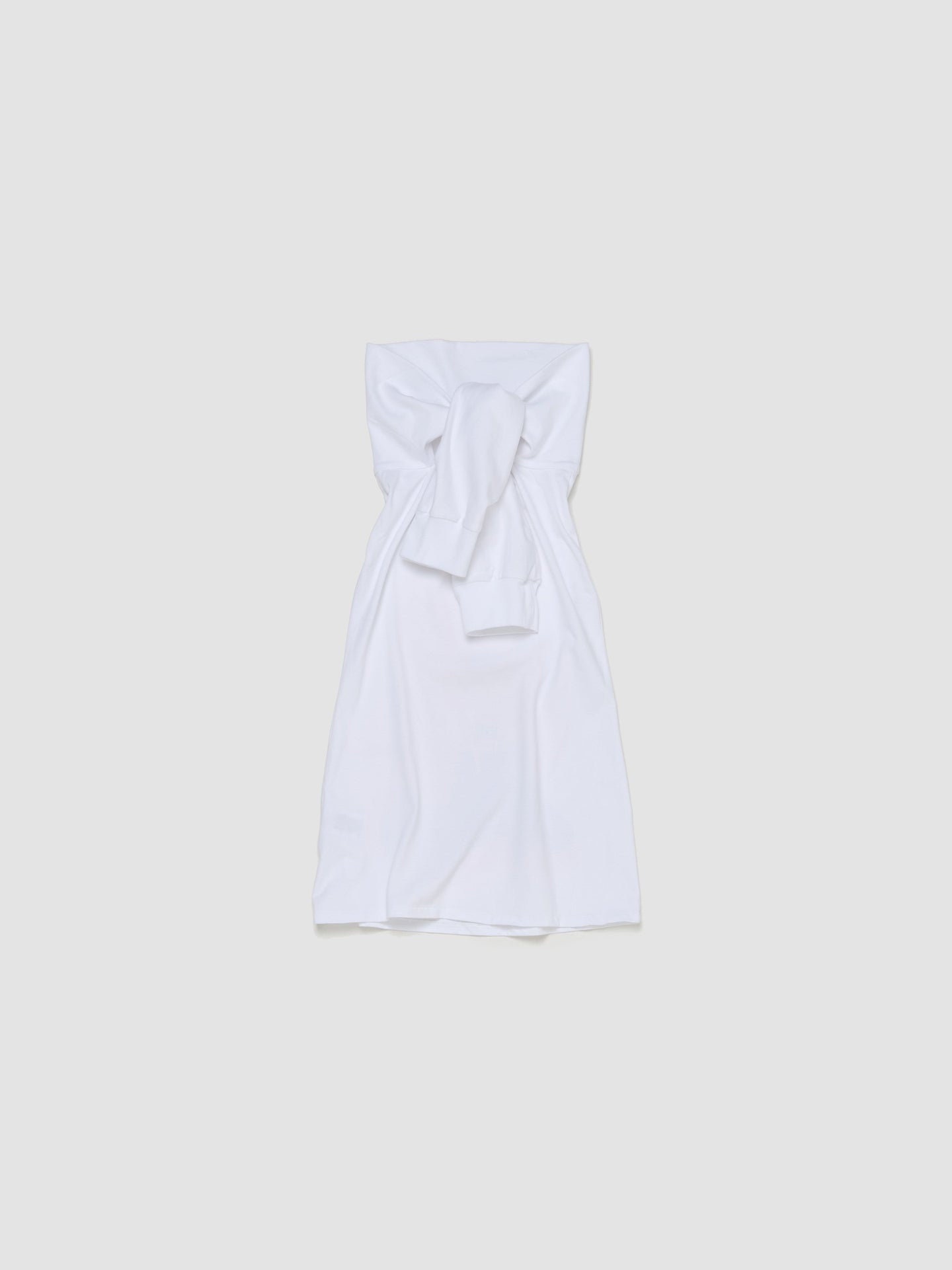 Allina T-Shirt Dress in White