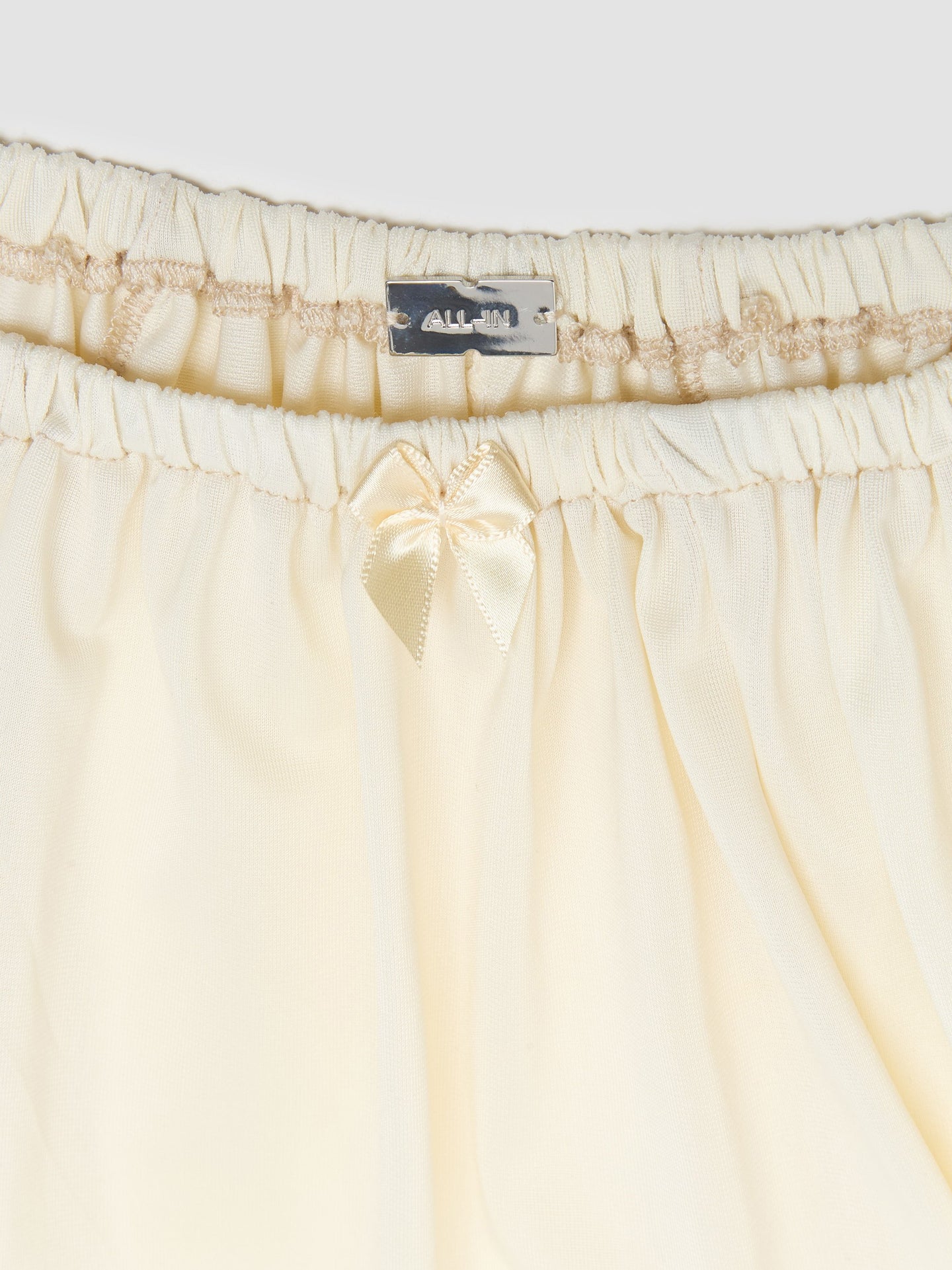 Nightgown Skirt in Beige