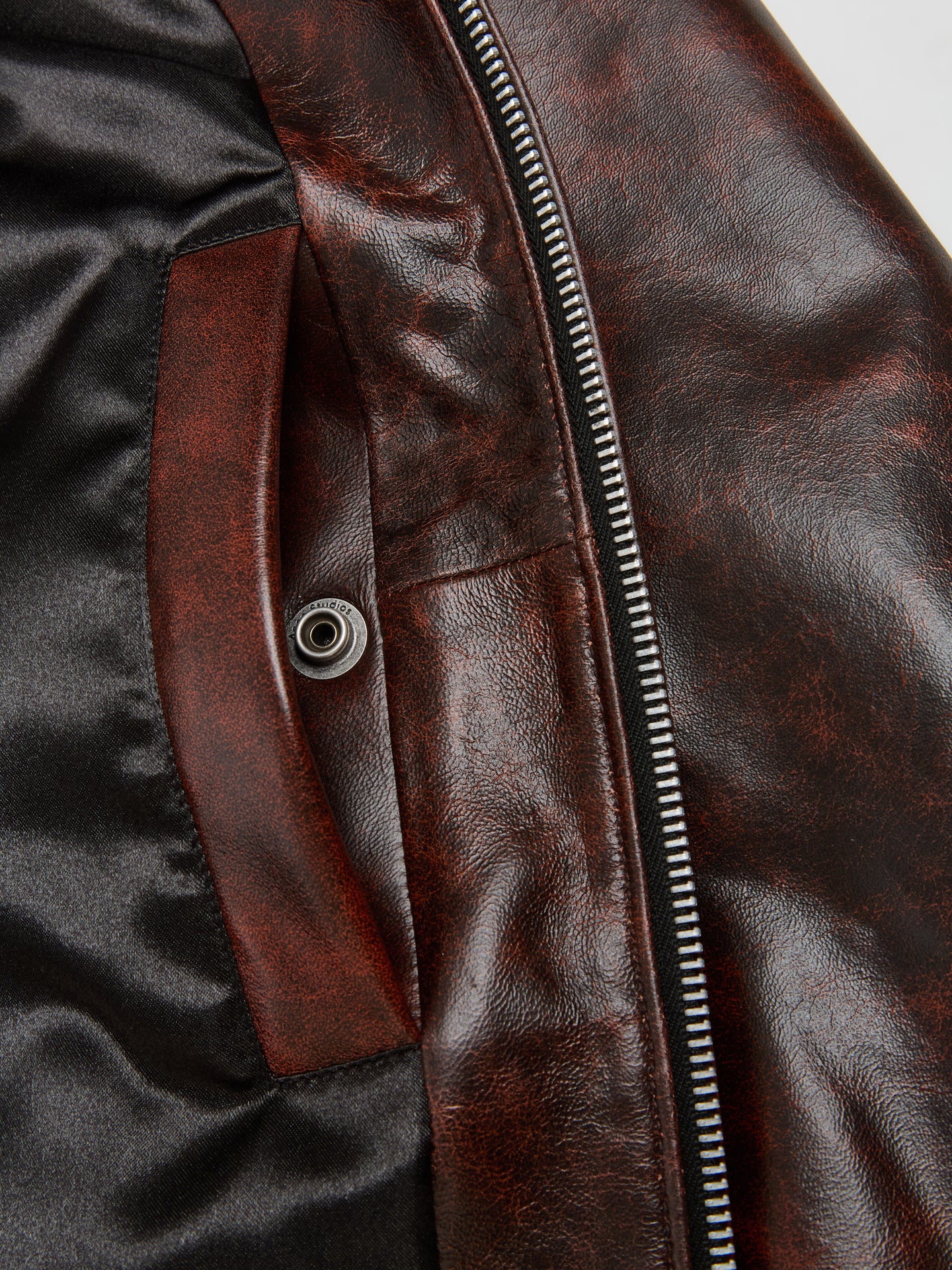 Leather Jacket in Brown