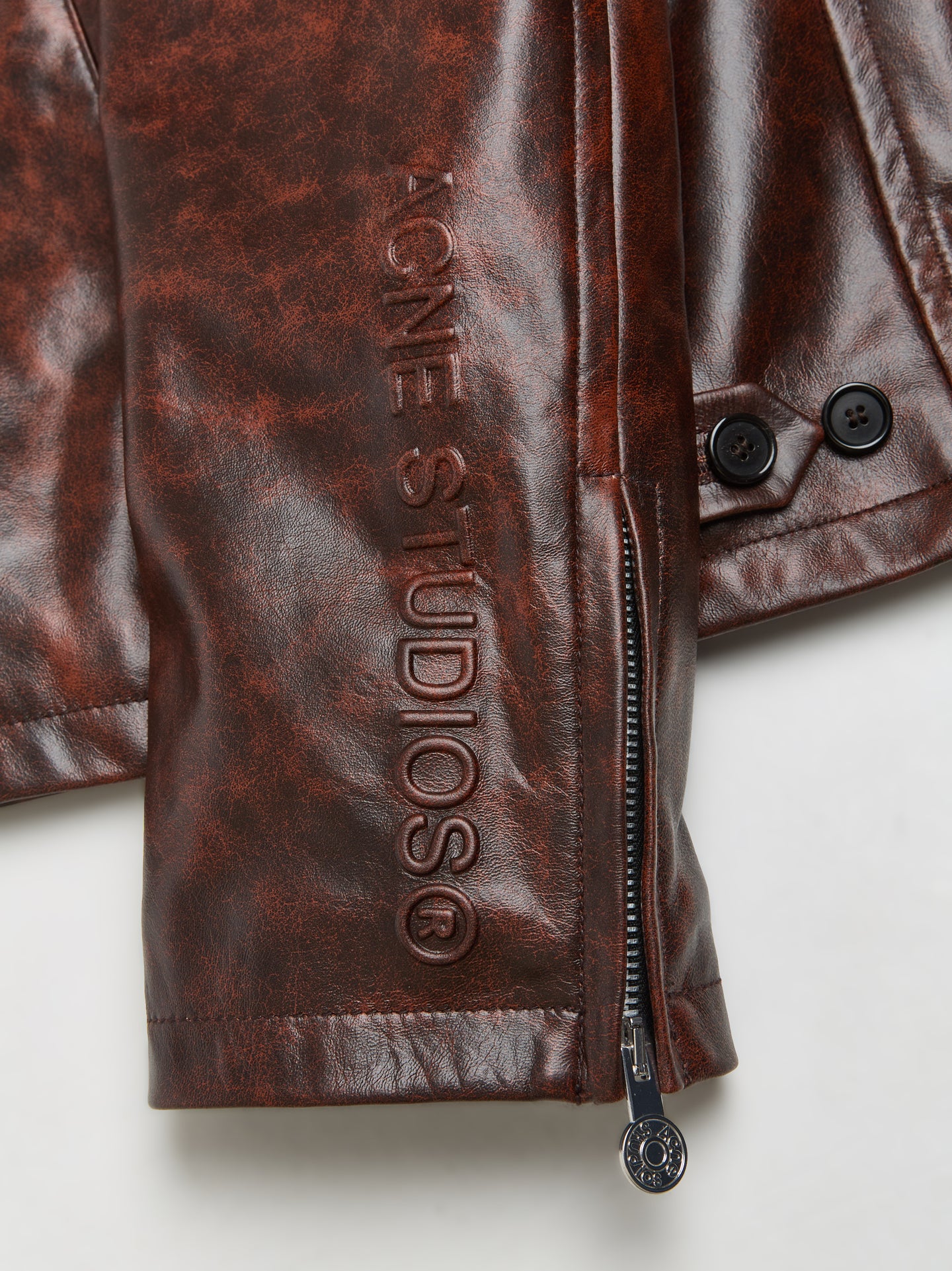 Leather Jacket in Brown