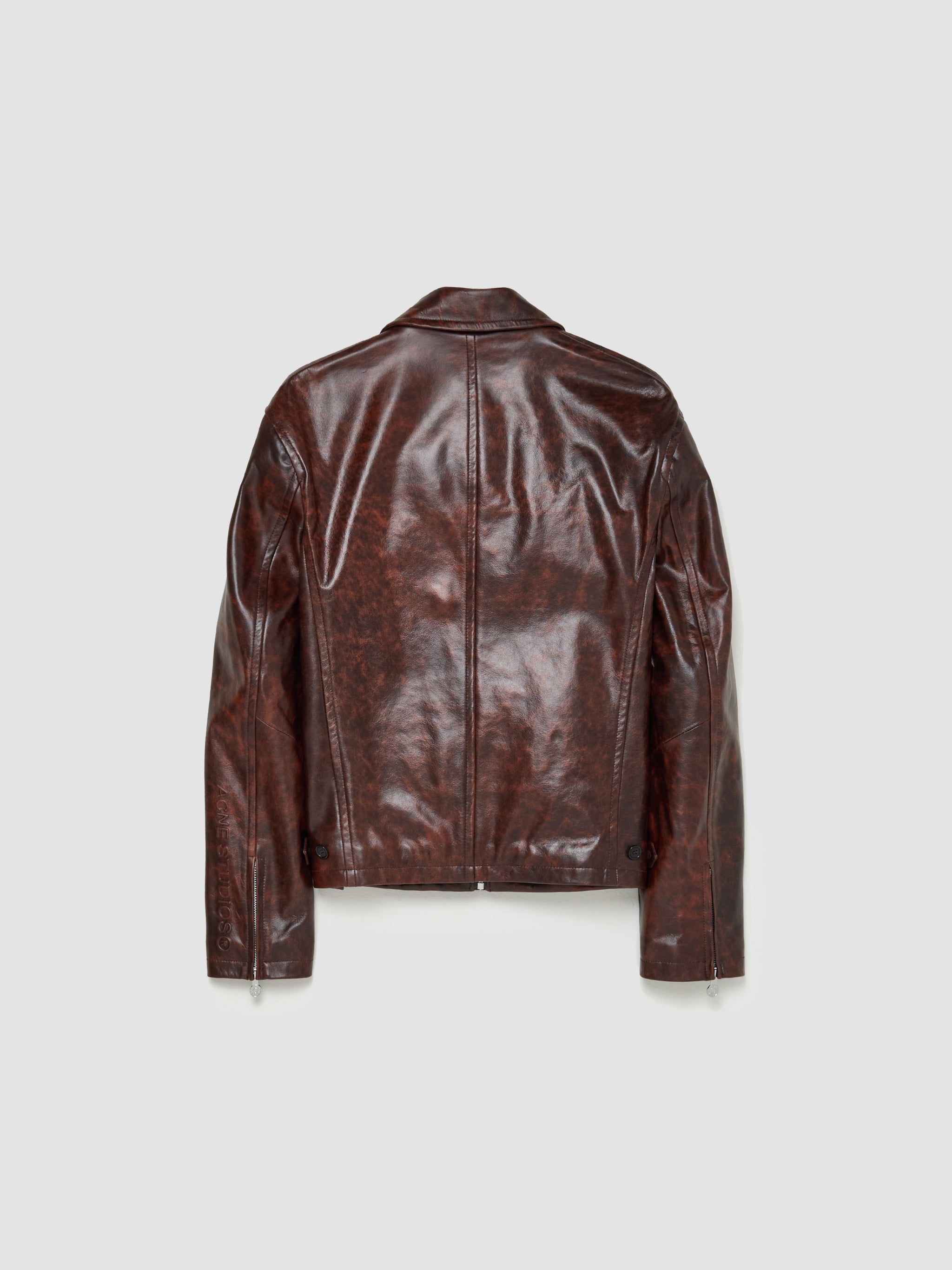 Leather Jacket in Brown