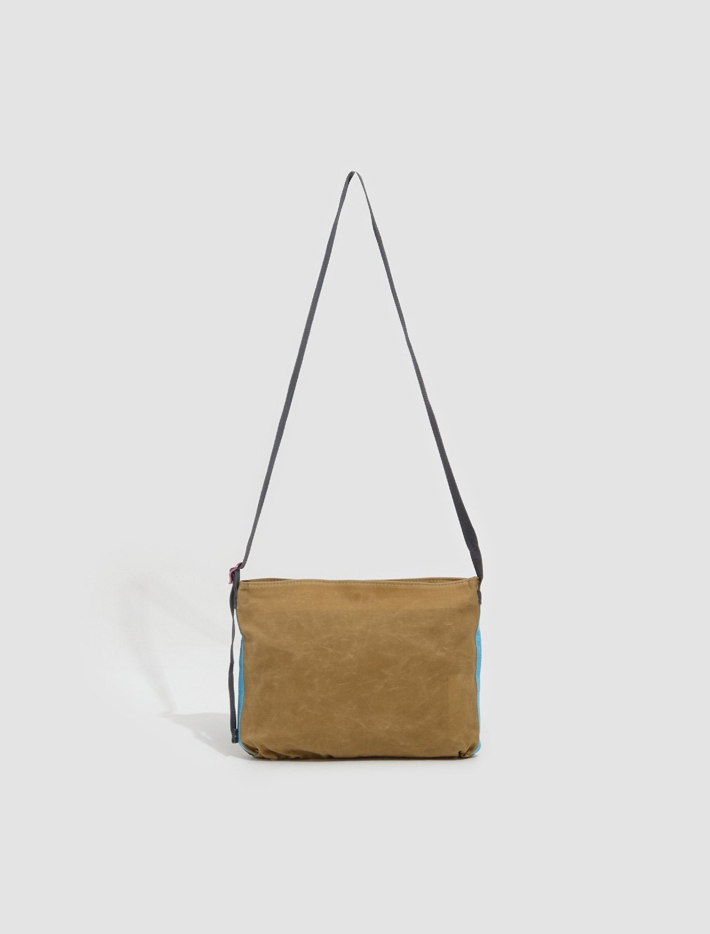 Andemer Crossbody Wax Bag in Beige