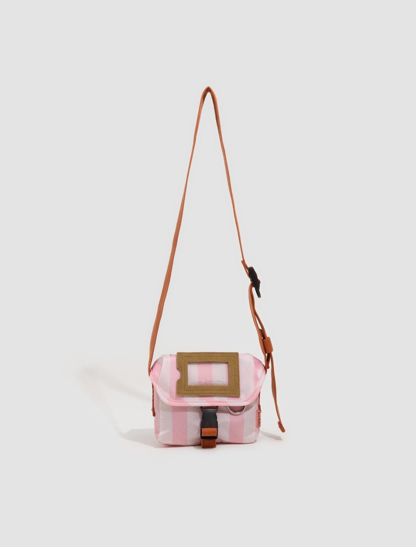 Mini Messenger Bag in Light Pink