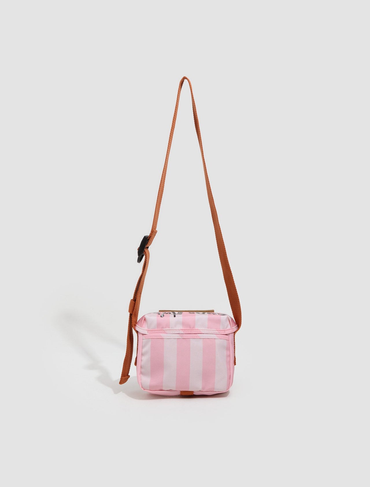 Mini Messenger Bag in Light Pink