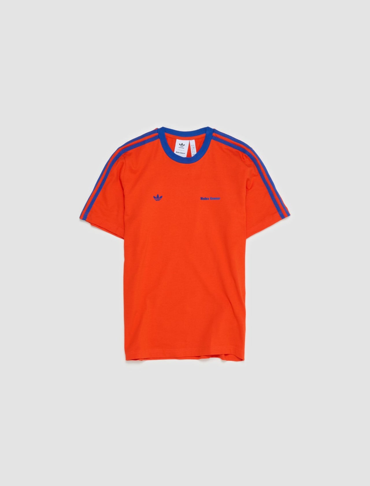 x Wales Bonner Short Sleeved T-Shirt in Bold Orange