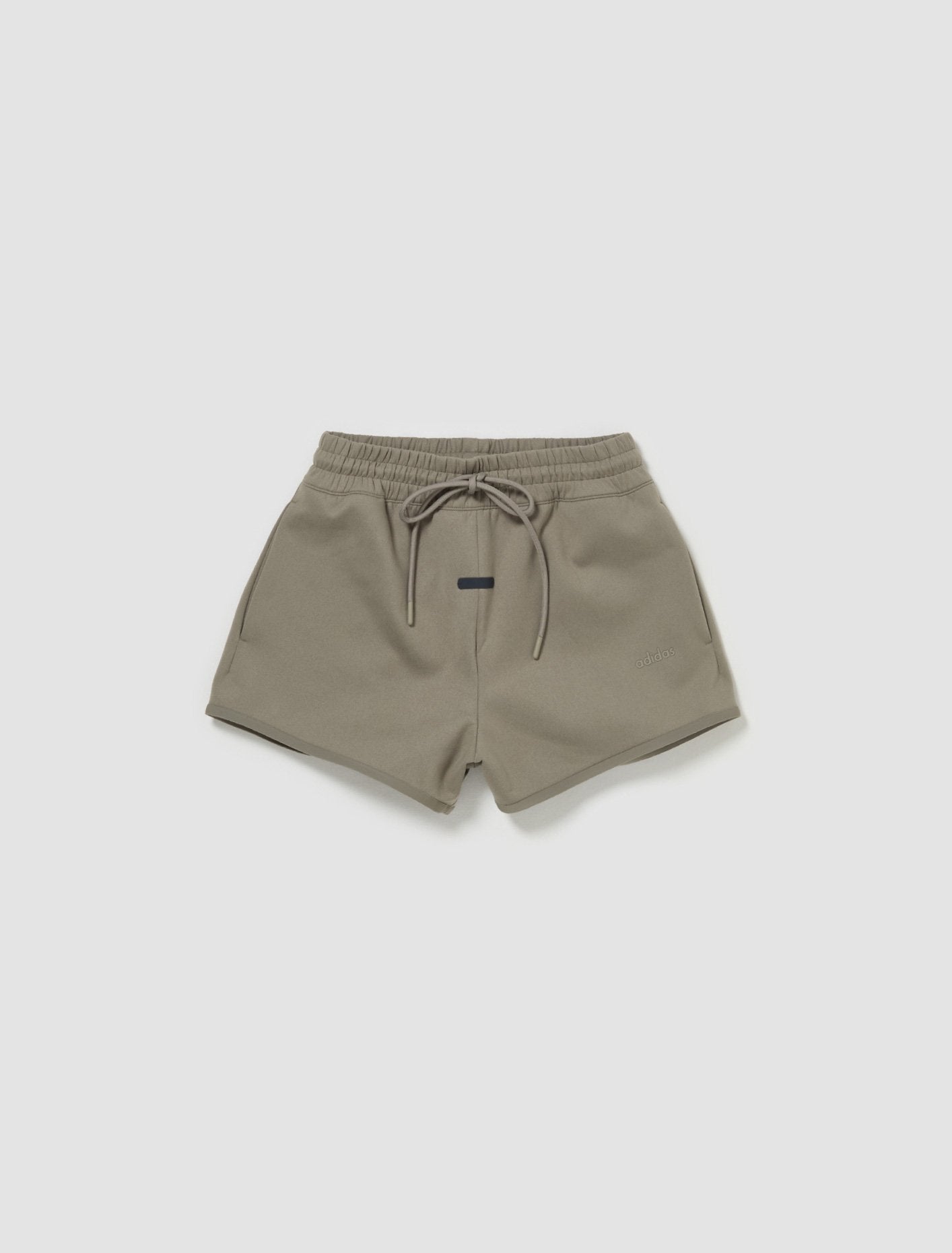 x Fear Of God Athletics Suede Fleece Shorts in Clay