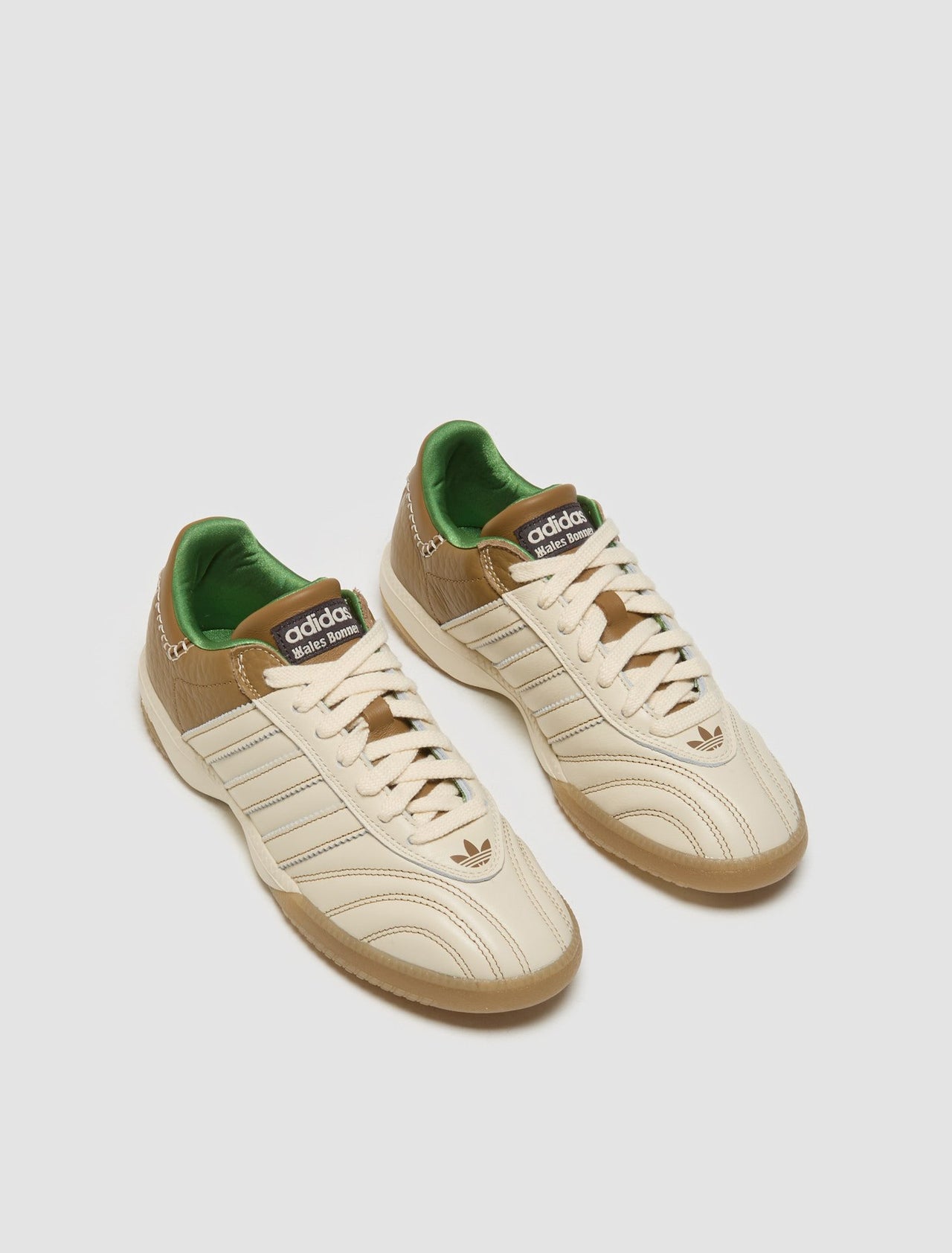 x Wales Bonner Samba Millennium Elena Nappa Sneaker in Beige