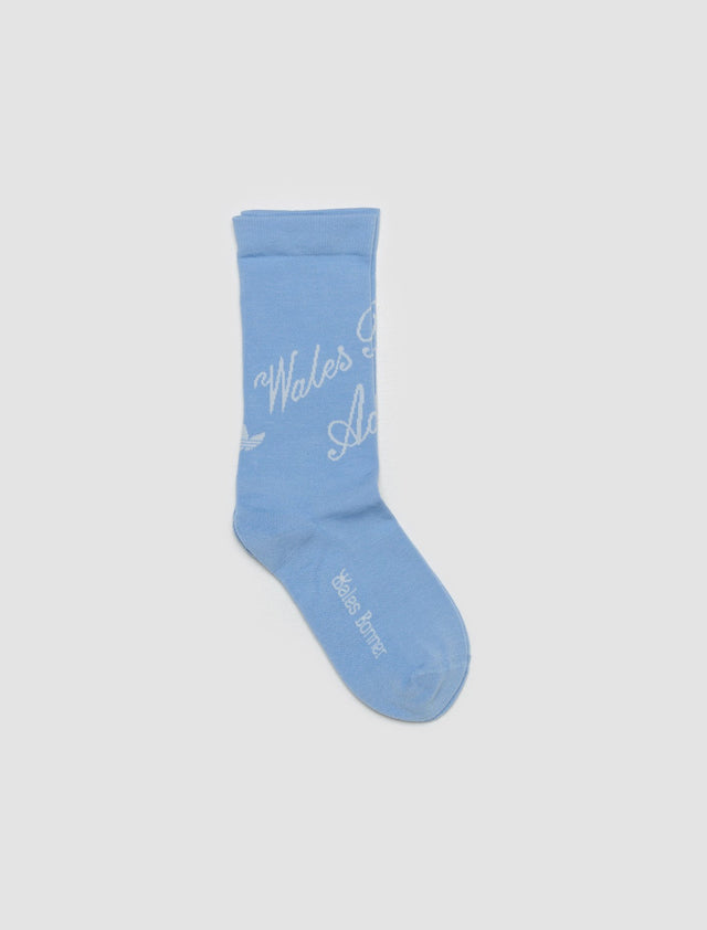 x Wales Bonner Short Socks in Ash Blue