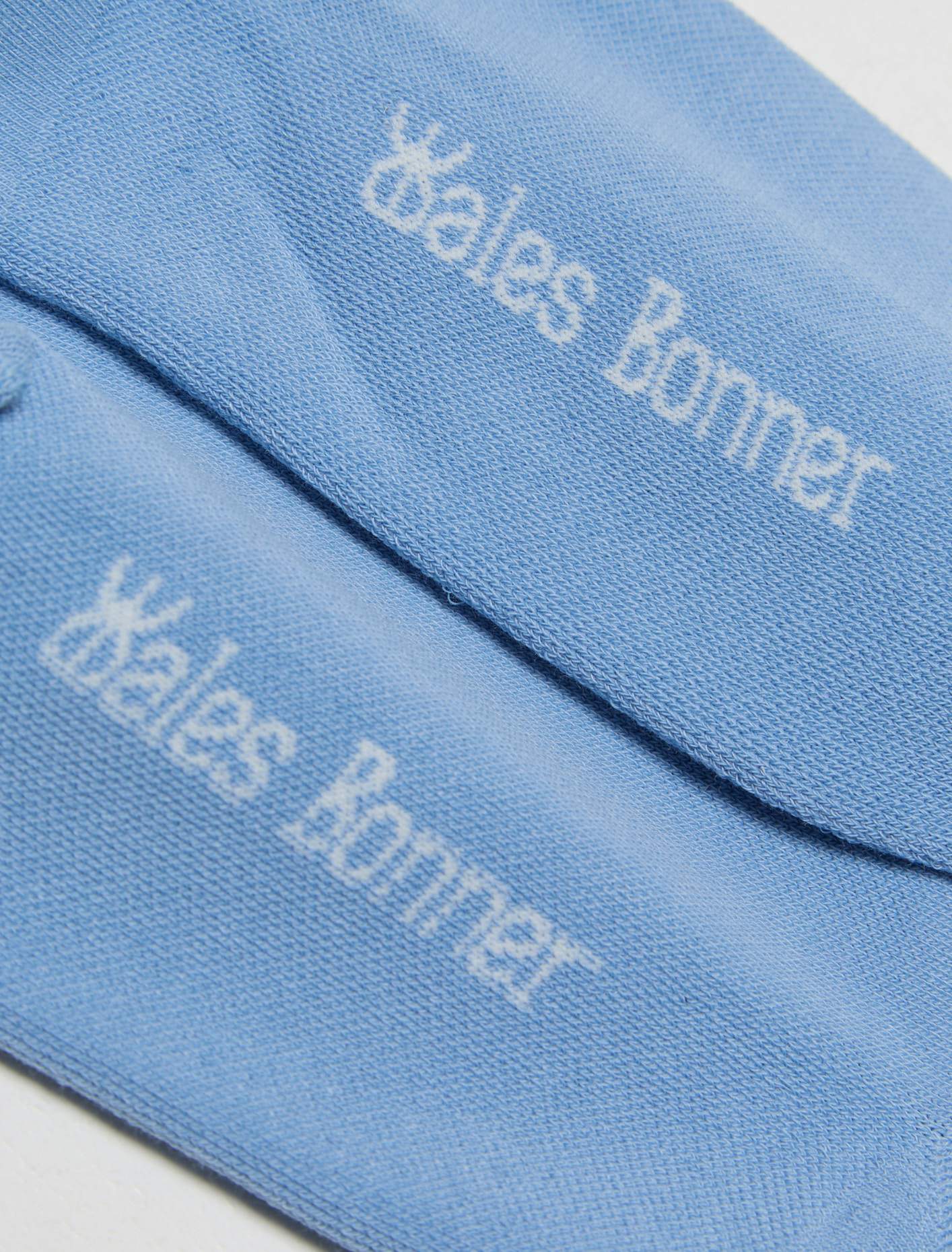 x Wales Bonner Short Socks in Ash Blue