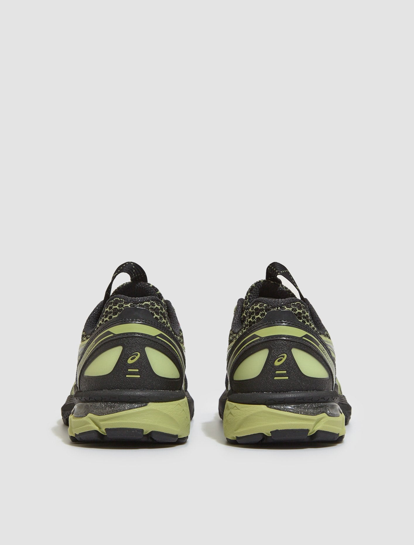 US4-S GEL-TERRAIN Sneaker in Black & Neon Lime