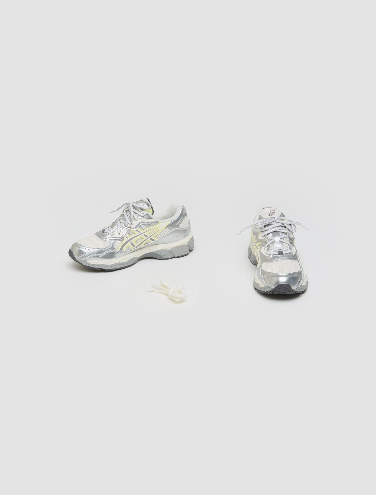 x Emmi GEL-NYC Sneaker in White & Huddle Yellow