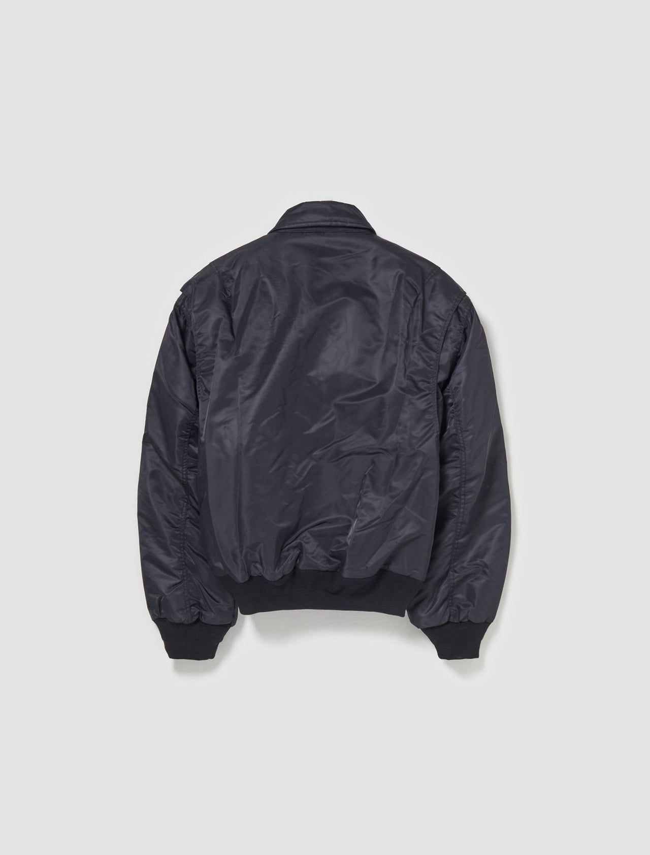 3D Flight Jacket  in Black