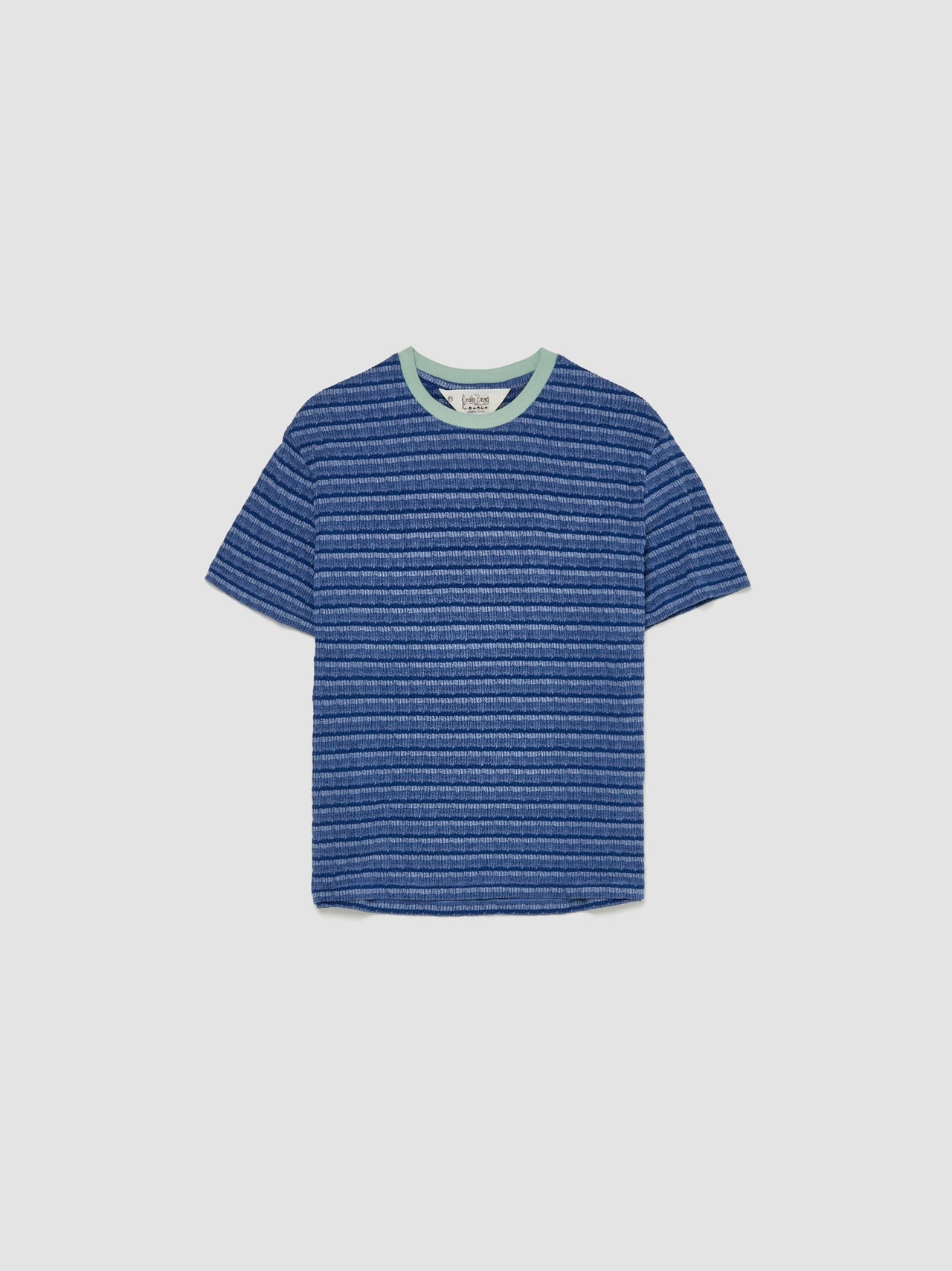 Pruned Short Sleeve T-Shirt in Blue