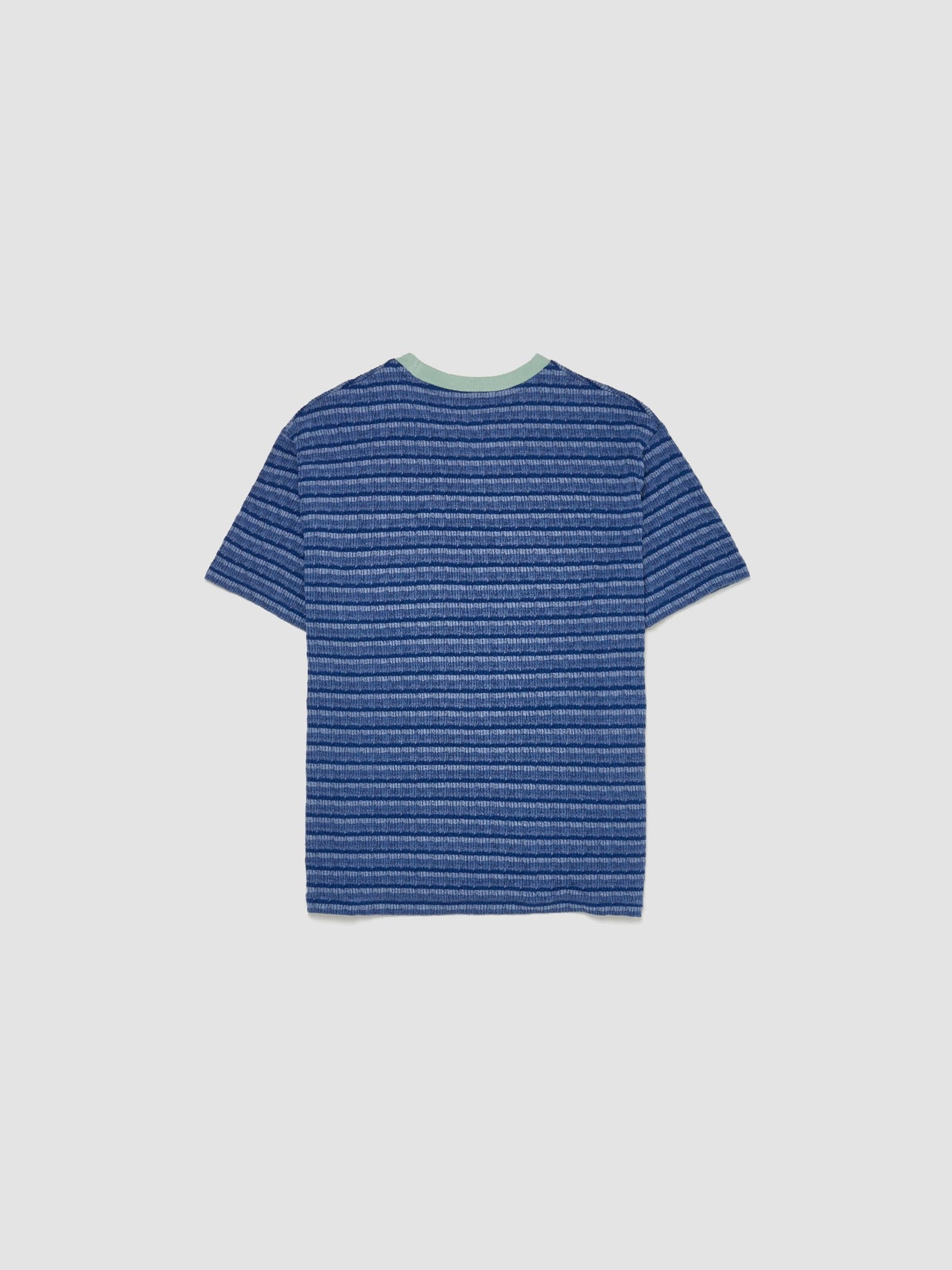 Pruned Short Sleeve T-Shirt in Blue