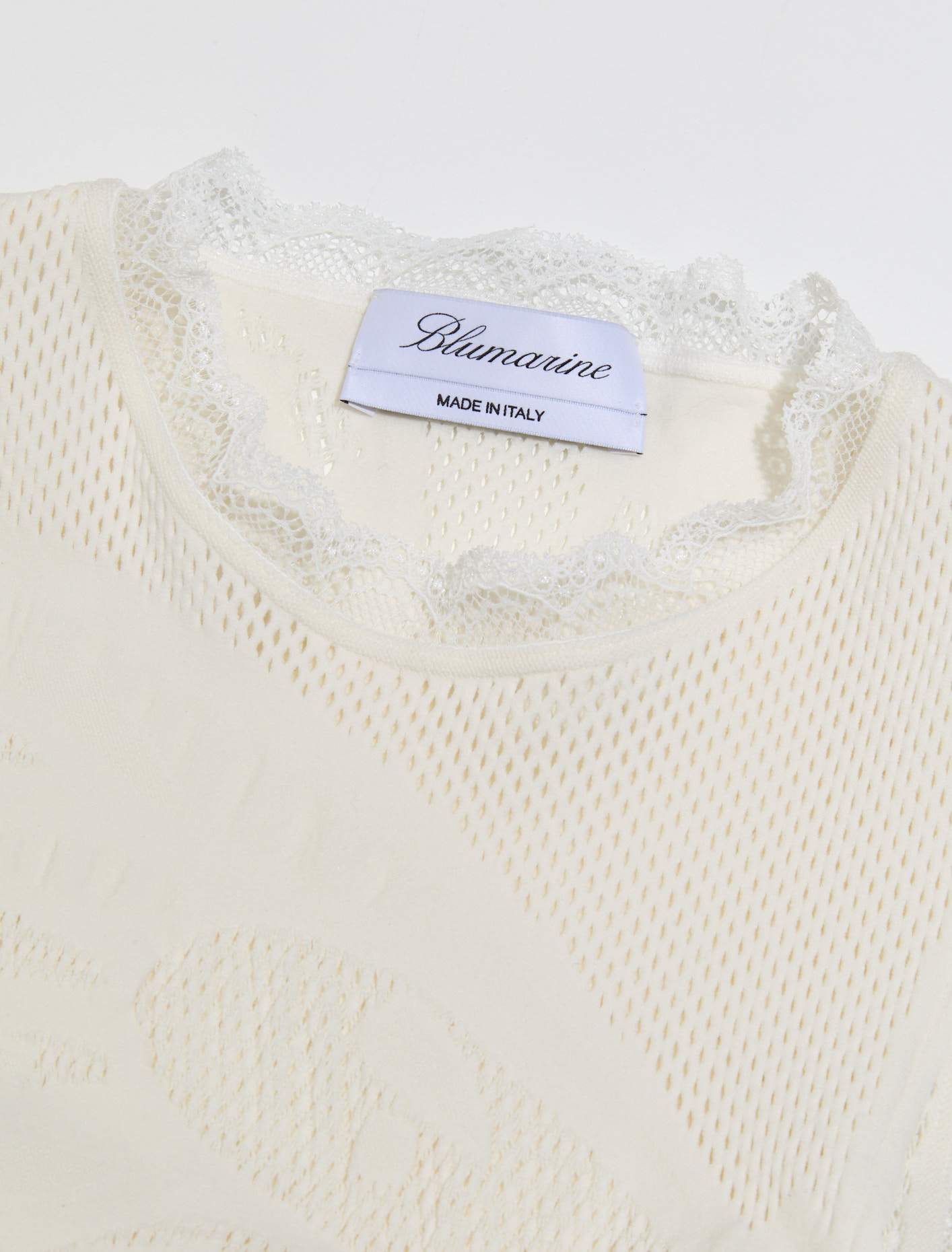 Knit Jacquard Top in Butter