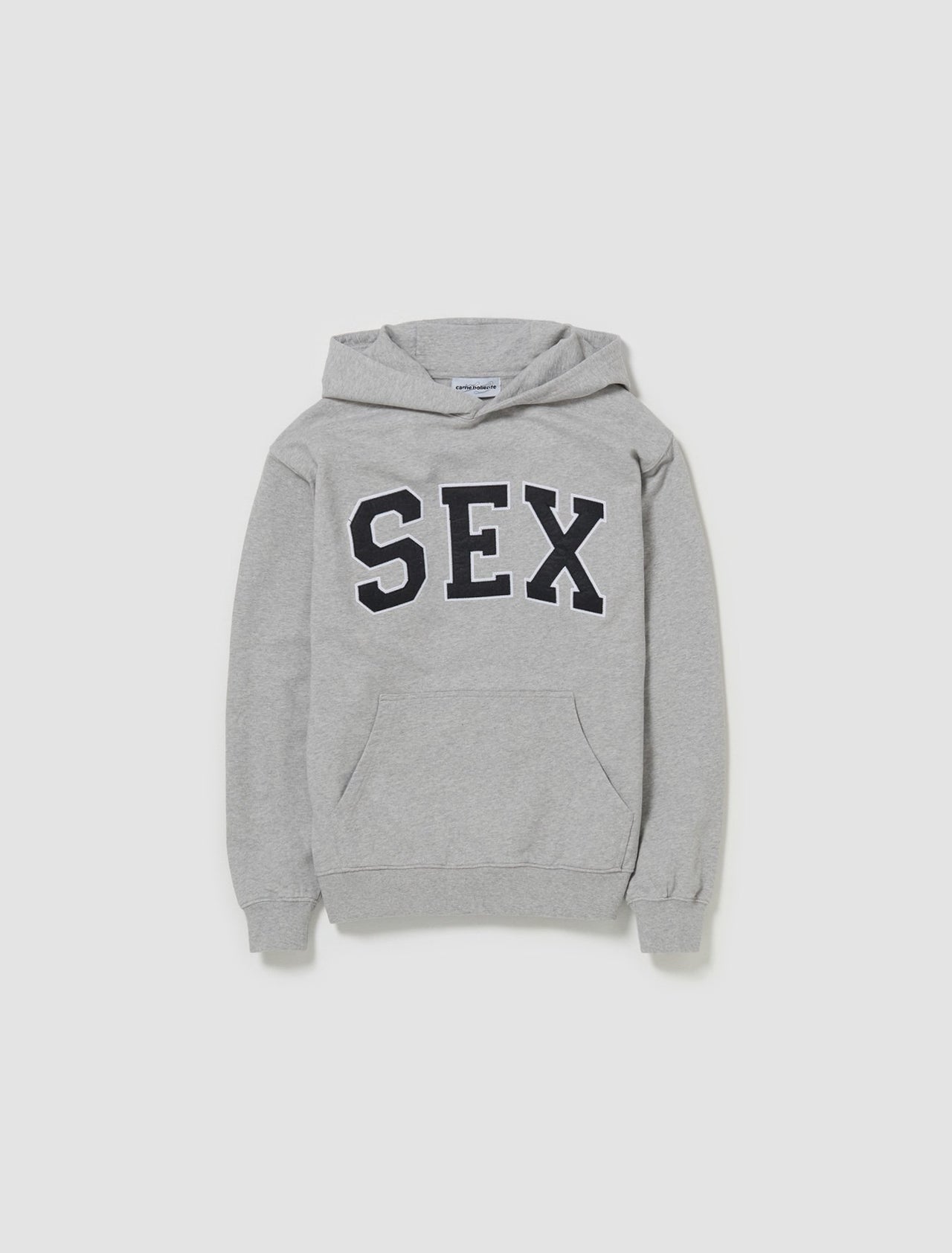 Sex Hoodie in Melange Grey